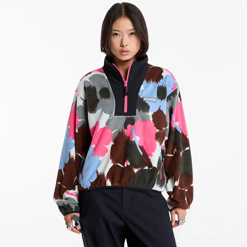 Sweatshirt Columbia Sequoia Grove™ II Printed Half Zip Sedona Sage Ikatbloom