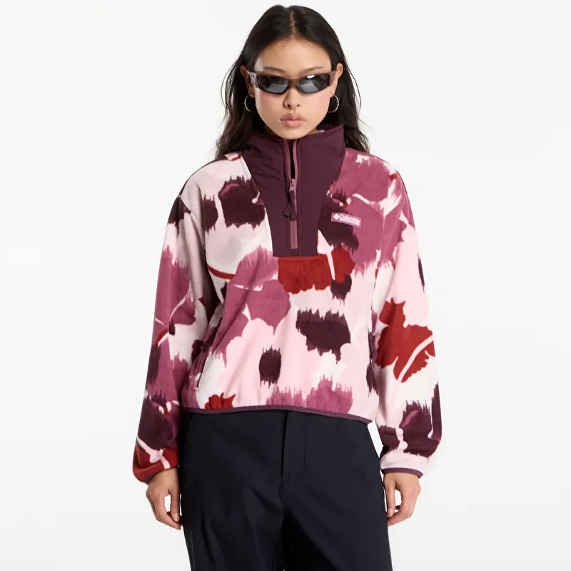 Суитшърт Columbia Sequoia Grove™ II Printed Half Zip Antique Mauve Ikatbloom