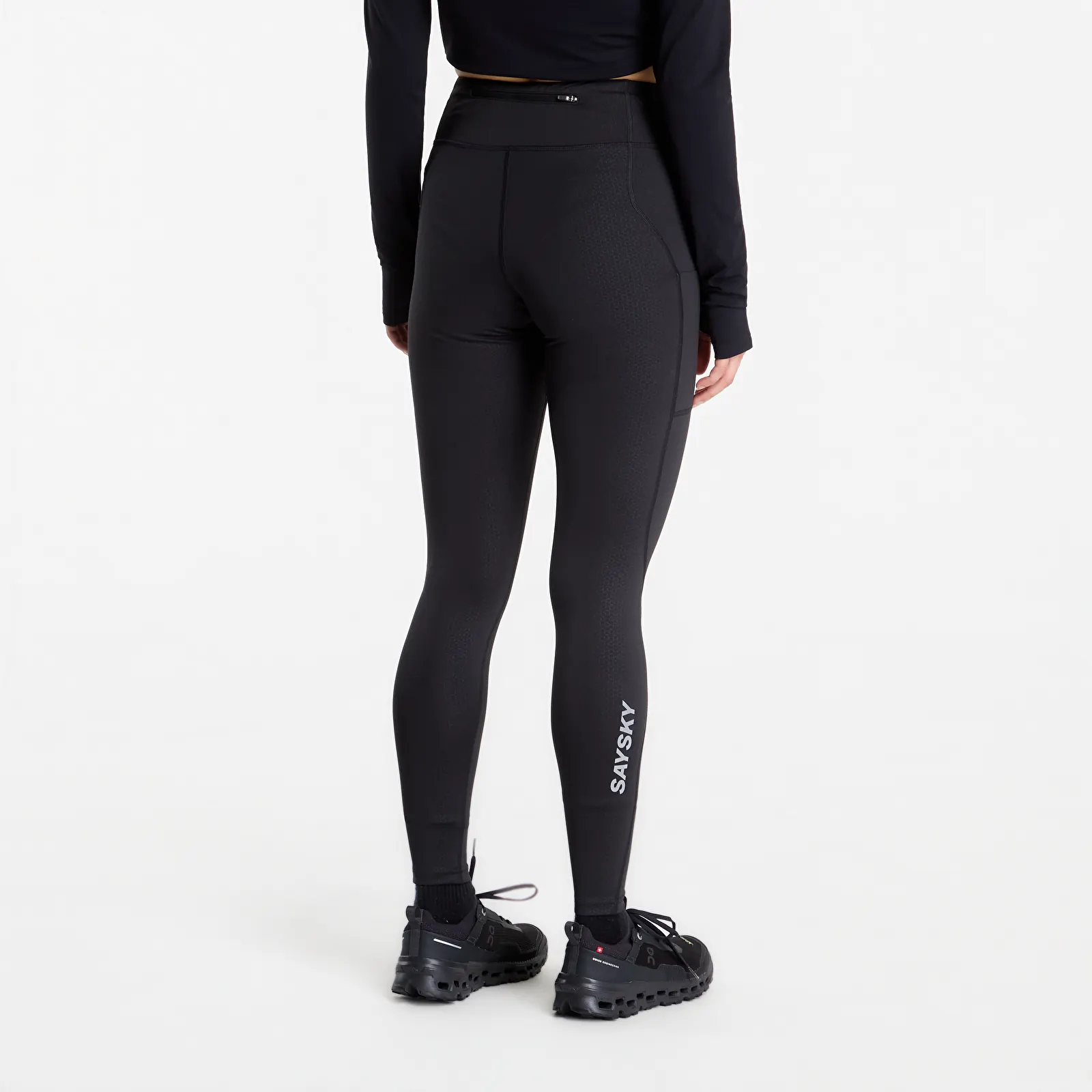 Leggings  SAYSKY W Combat+ Long Tights Black