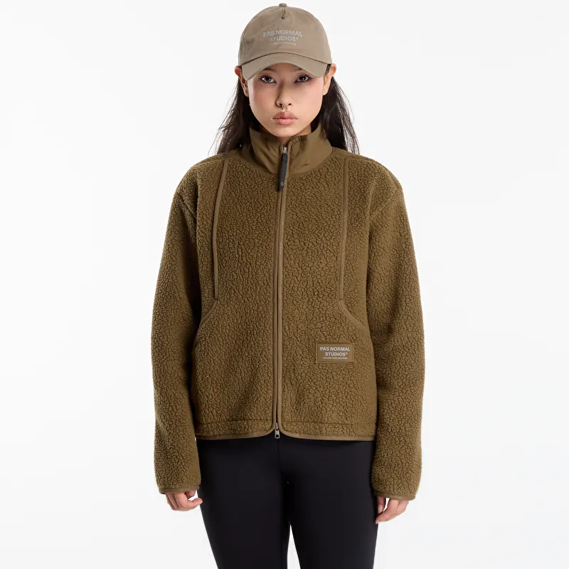 Veste Pas Normal Studios Women's Off-Race Pile Fleece Jacket Deep Olive