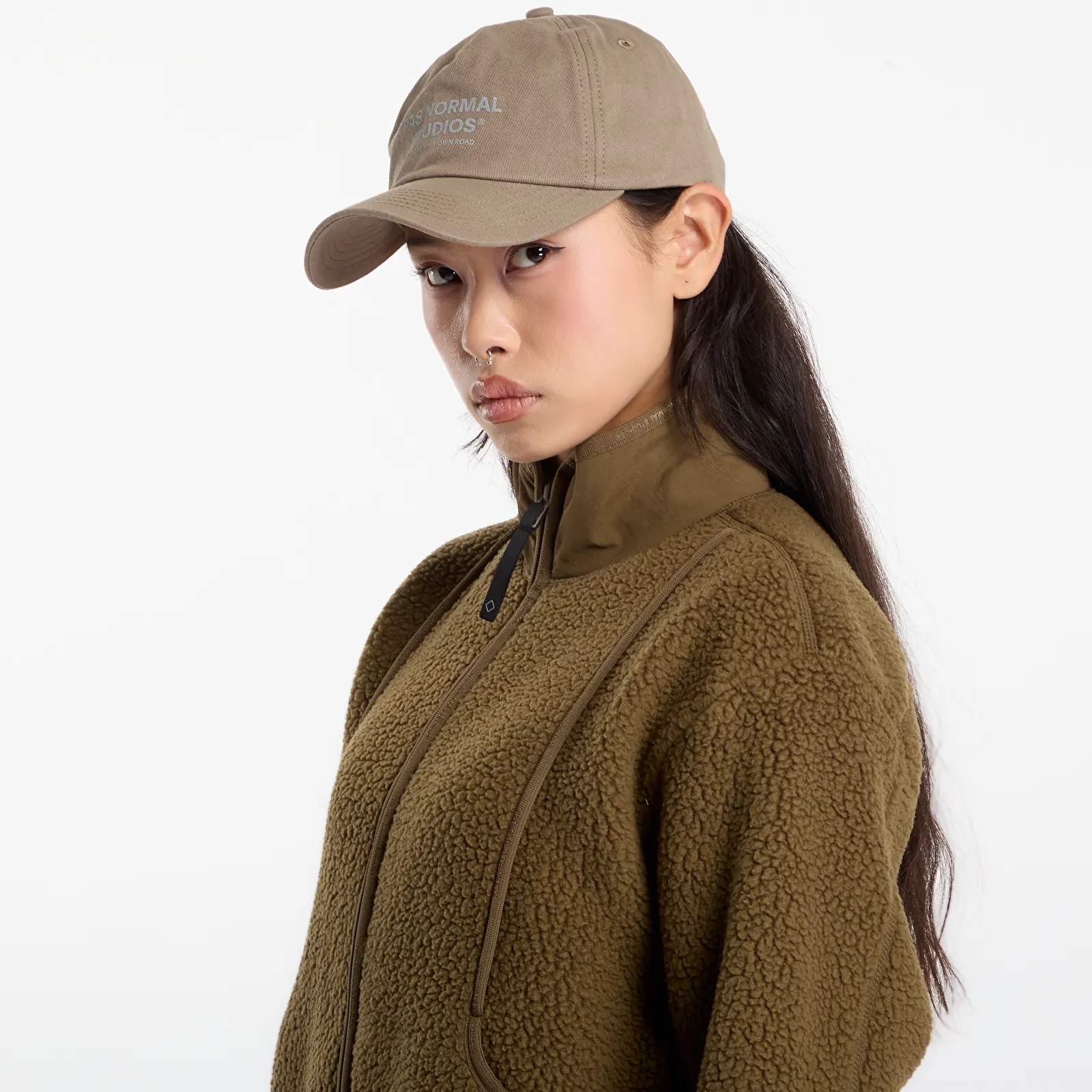Куртки Pas Normal Studios Women's Off-Race Pile Fleece Jacket Deep Olive