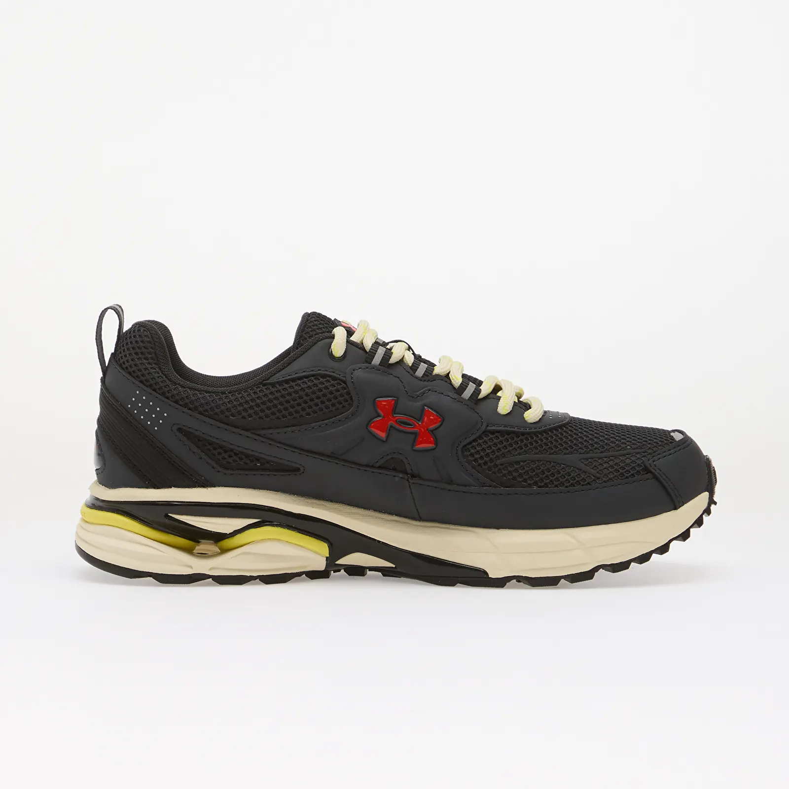 Sapatos de homem Under Armour Apparition Tech Anthracite/ Winter White/ Anthem Red