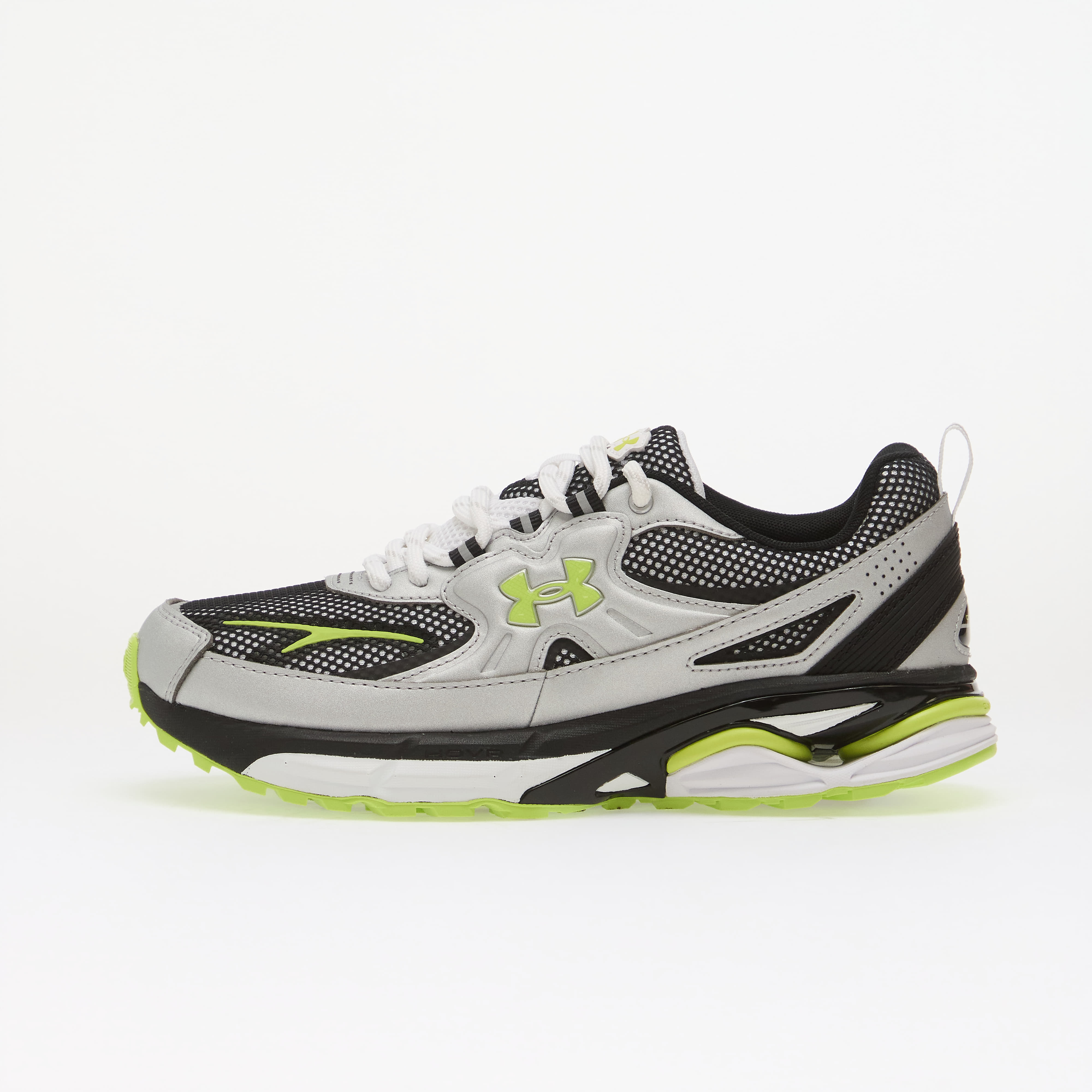 Сникърси Under Armour Apparition Tech Metallic Silver/ White/ Green Citrine EUR 45.5