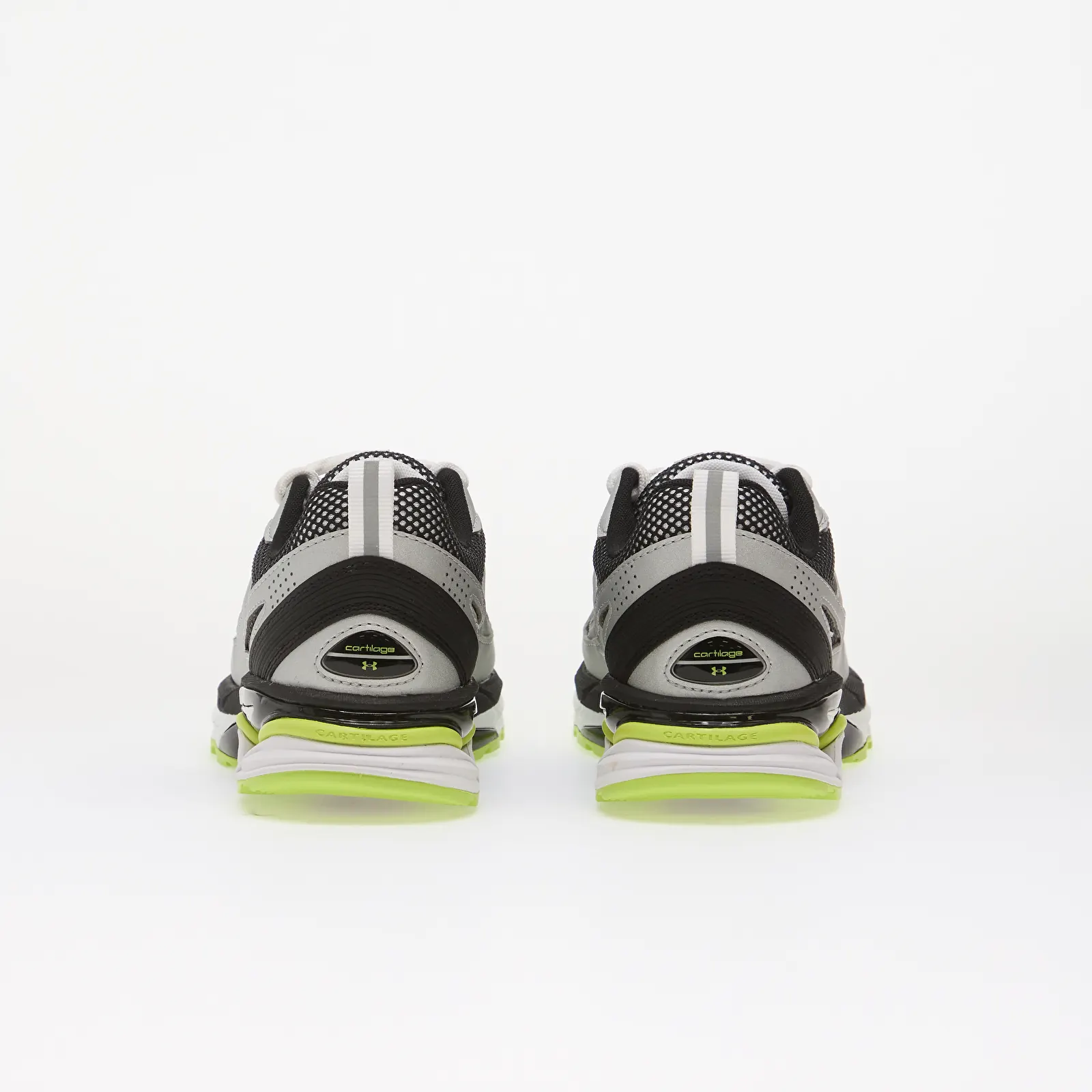 Men's shoes Under Armour Apparition Tech Metallic Silver/ White/ Green Citrine