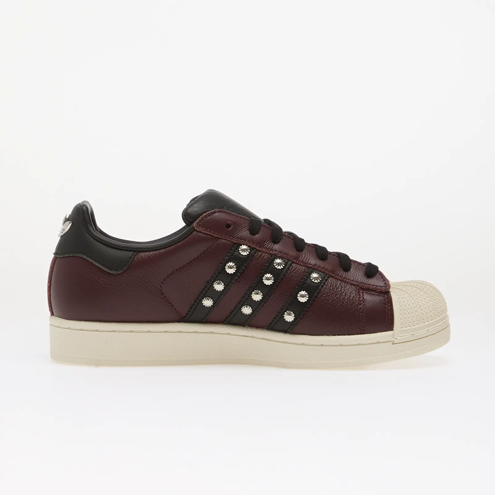Férfi cipők adidas Superstar II Maroon/ Core Black/ Off White