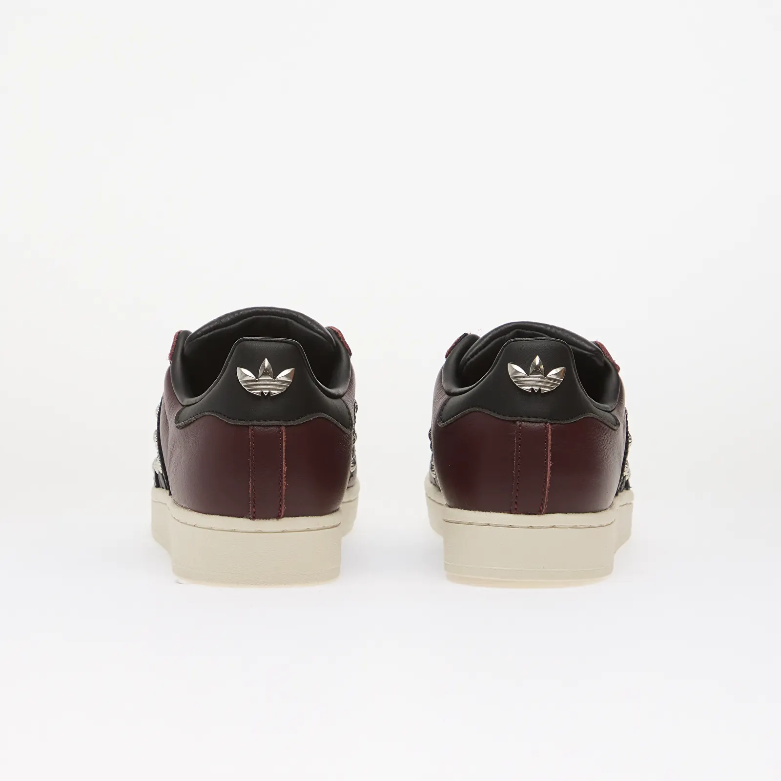 Férfi cipők adidas Superstar II Maroon/ Core Black/ Off White