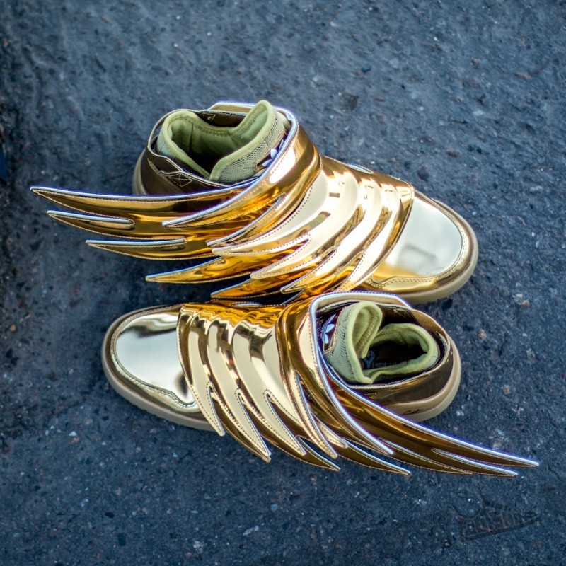 adidas Jeremy Scott JS Wings 3.0 Gold | Footshop