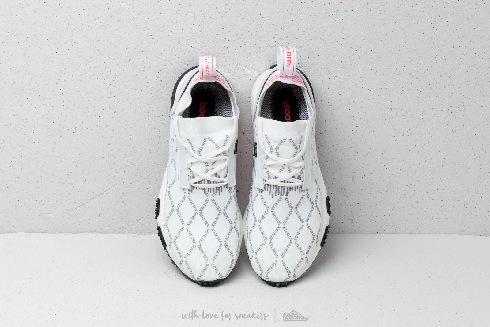 Men s shoes adidas Nmd Racer Gtx Pk Ftw White Ftw White Shored Footshop