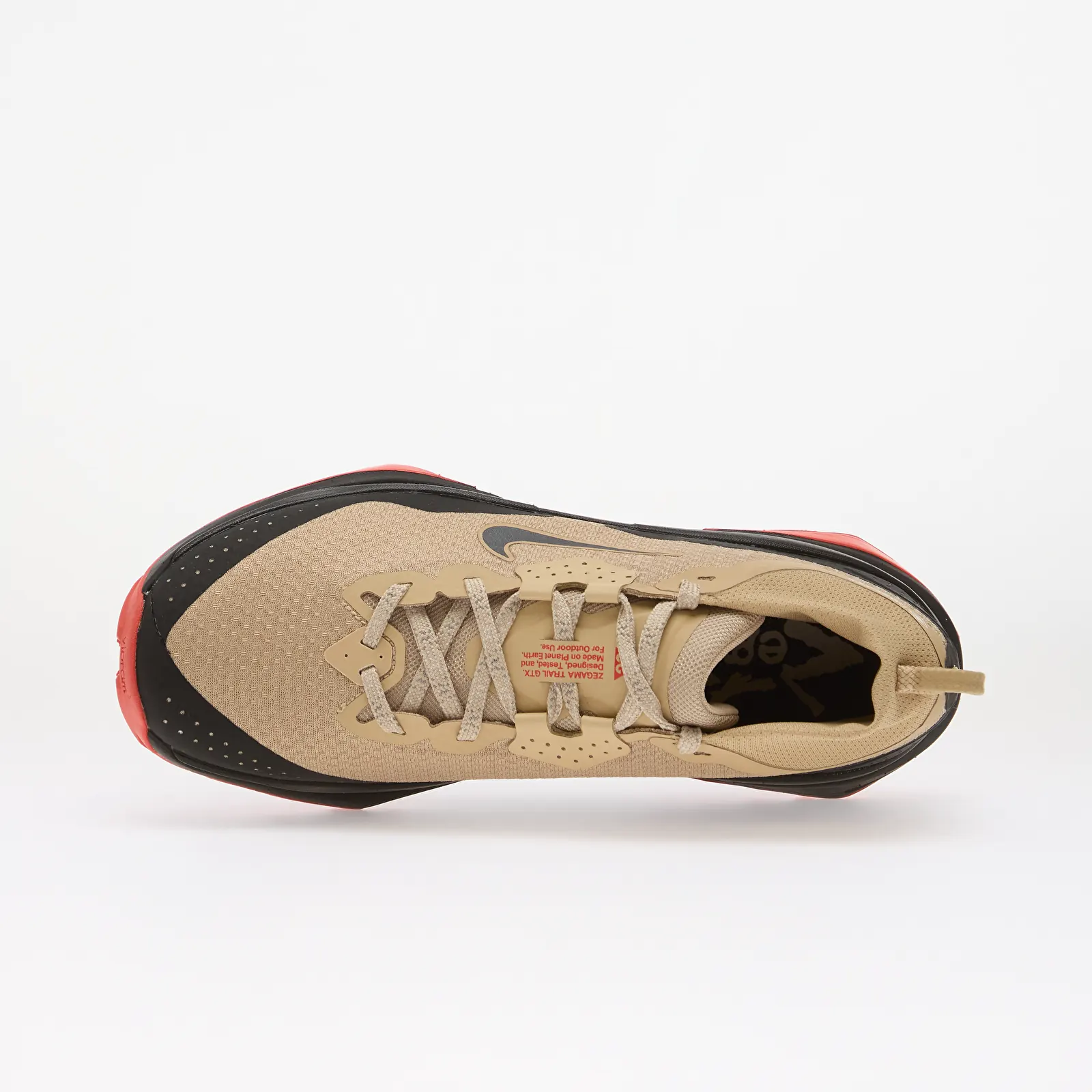 Men's shoes Nike ACG Zegama Trail GORE-TEX Linen/ Black/ Light Crimson/ Light Orewood Brown