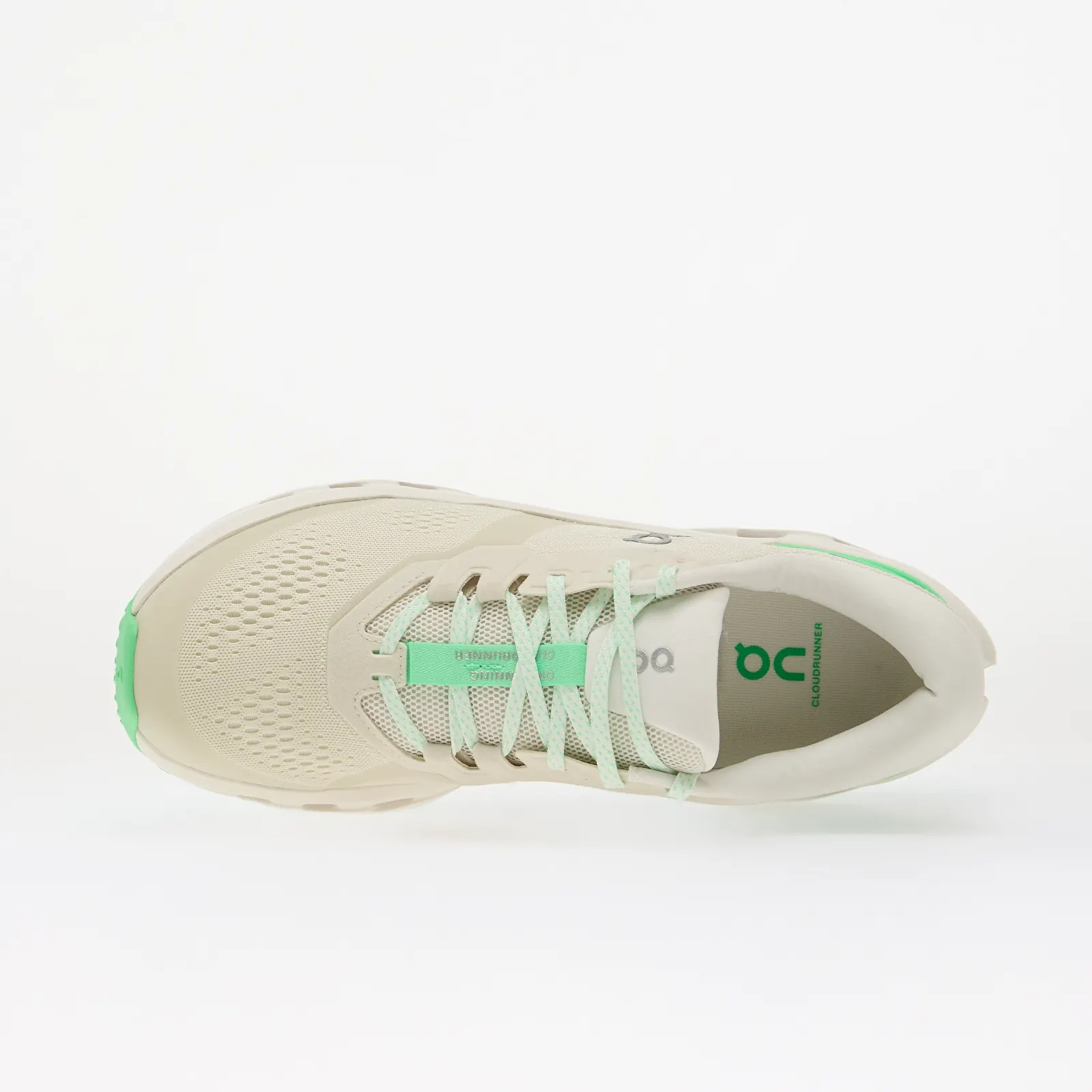 Ténis para homem On M Cloudrunner 3 Ghost/ Verdite
