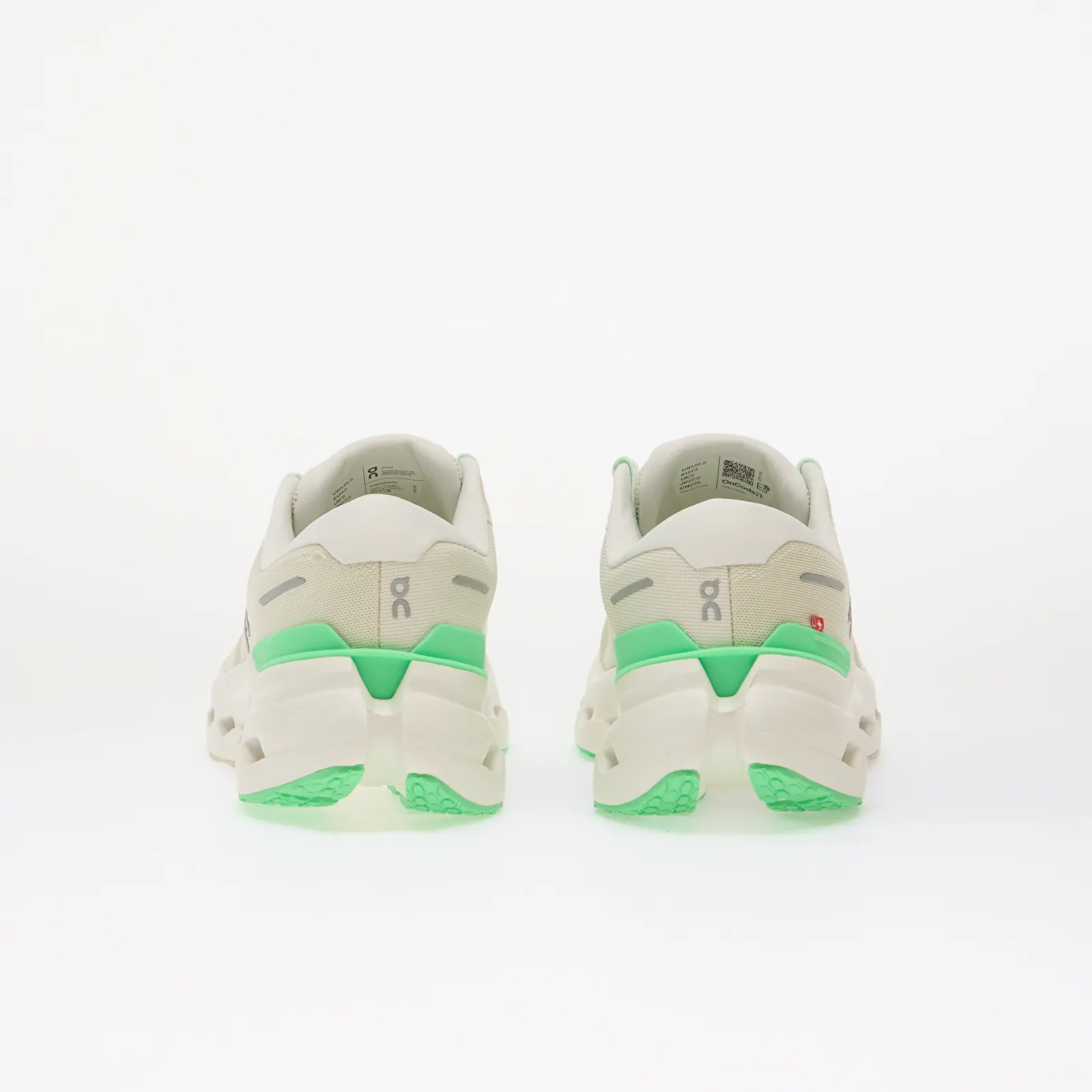 Ténis para homem On M Cloudrunner 3 Ghost/ Verdite