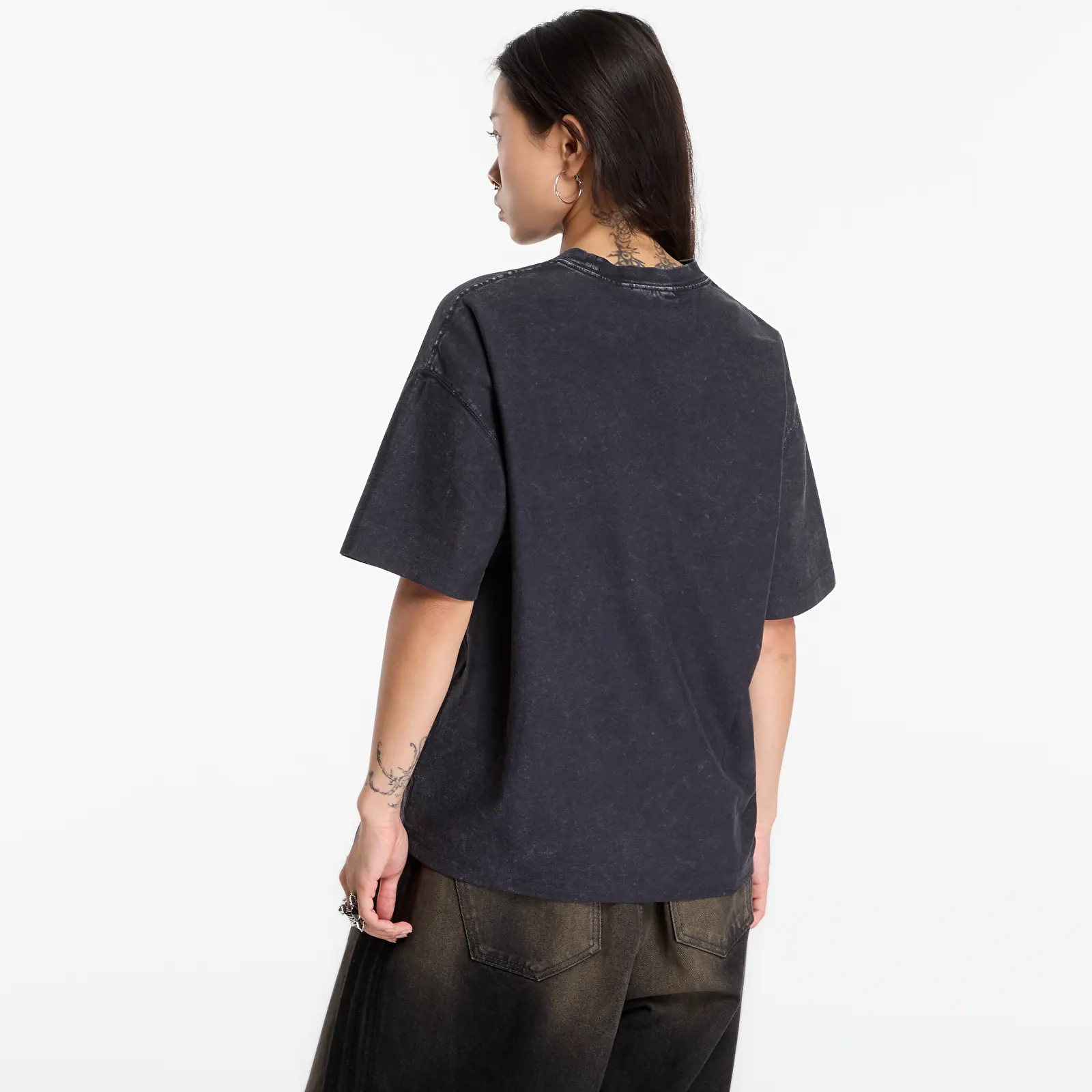 T-shirts Carhartt WIP S/S Lambert T-Shirt UNISEX Black Moon Wash