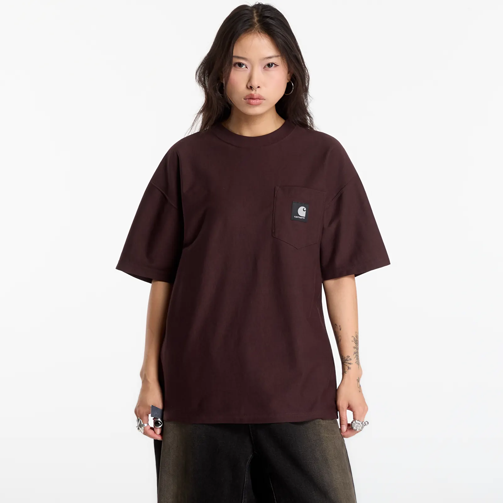 Trička Carhartt WIP S/S OG Loose Pocket T-Shirt UNISEX Palisander
