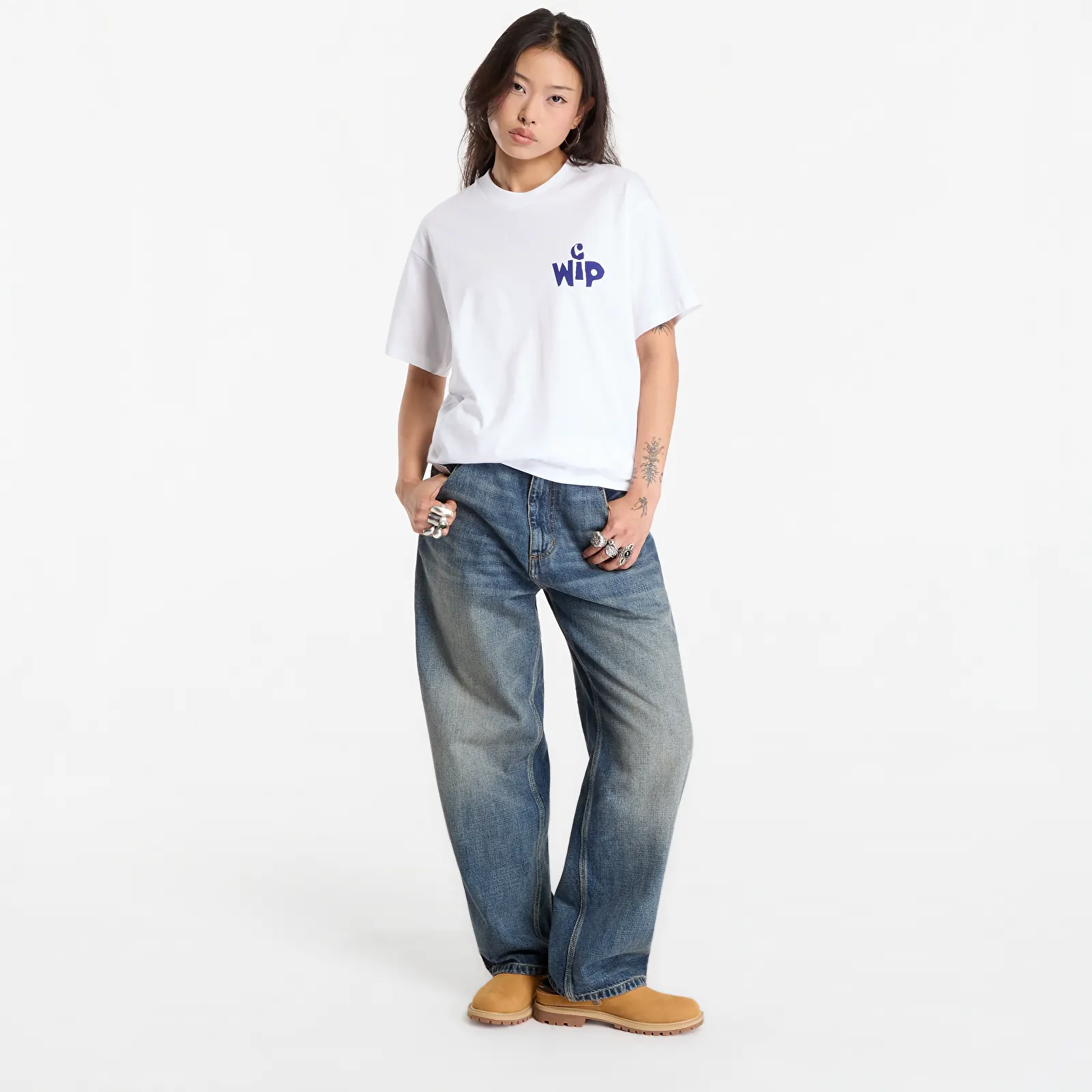 Тениски Carhartt WIP S/S Cutout T-Shirt UNISEX White