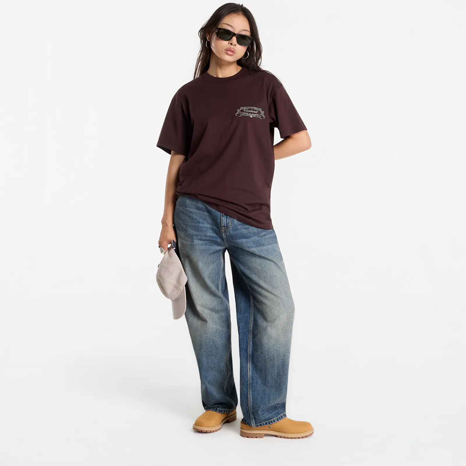 Heren T-shirts Carhartt WIP S/S Chez WIP T-Shirt UNISEX Palisander