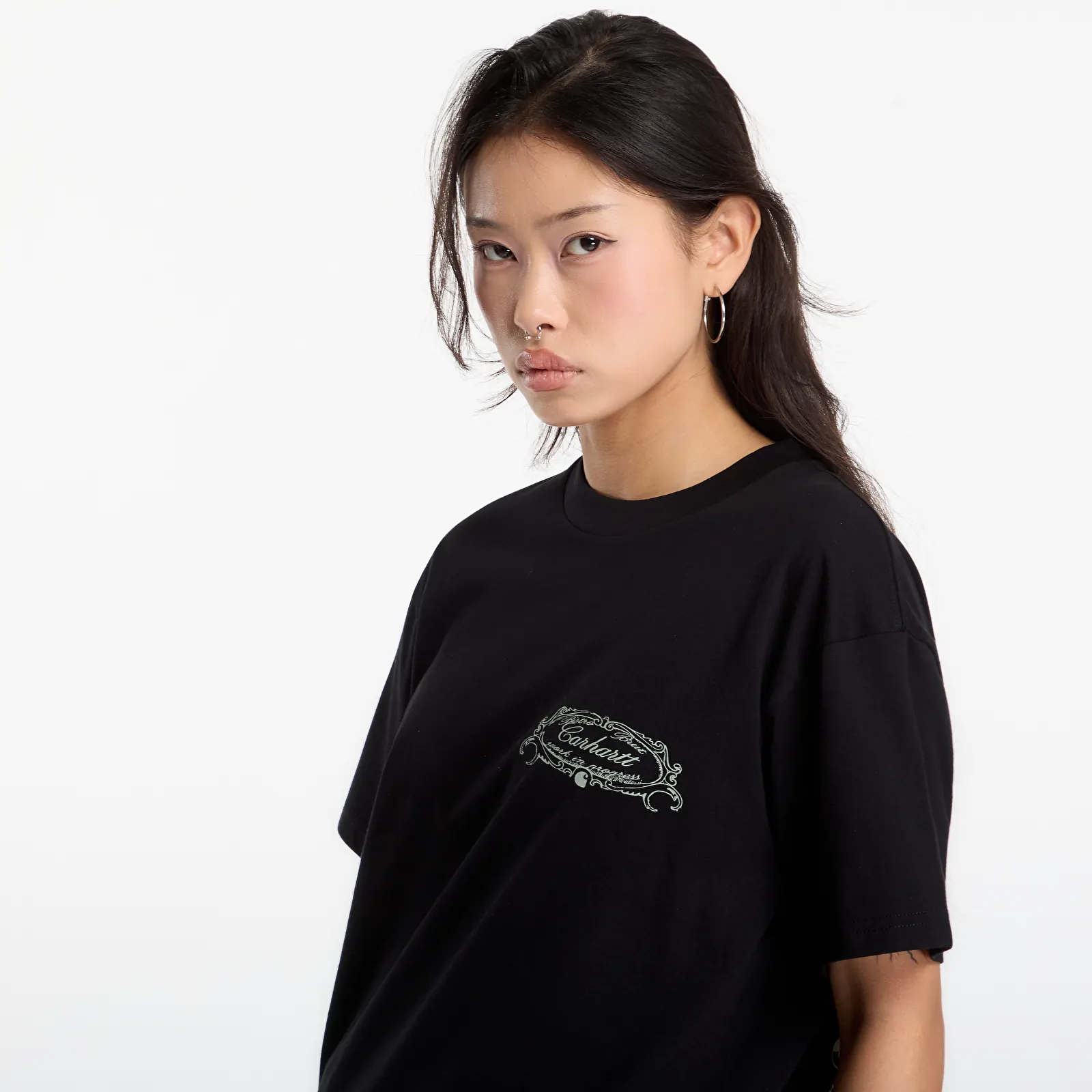 Majice T-shirt Carhartt WIP S/S Chez WIP T-Shirt UNISEX Black