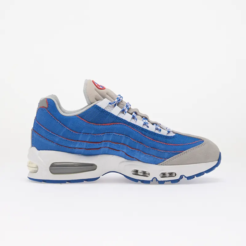 Nike Air Max 95 Big Bubble Blue Sapphire/ Metallic Silver-White