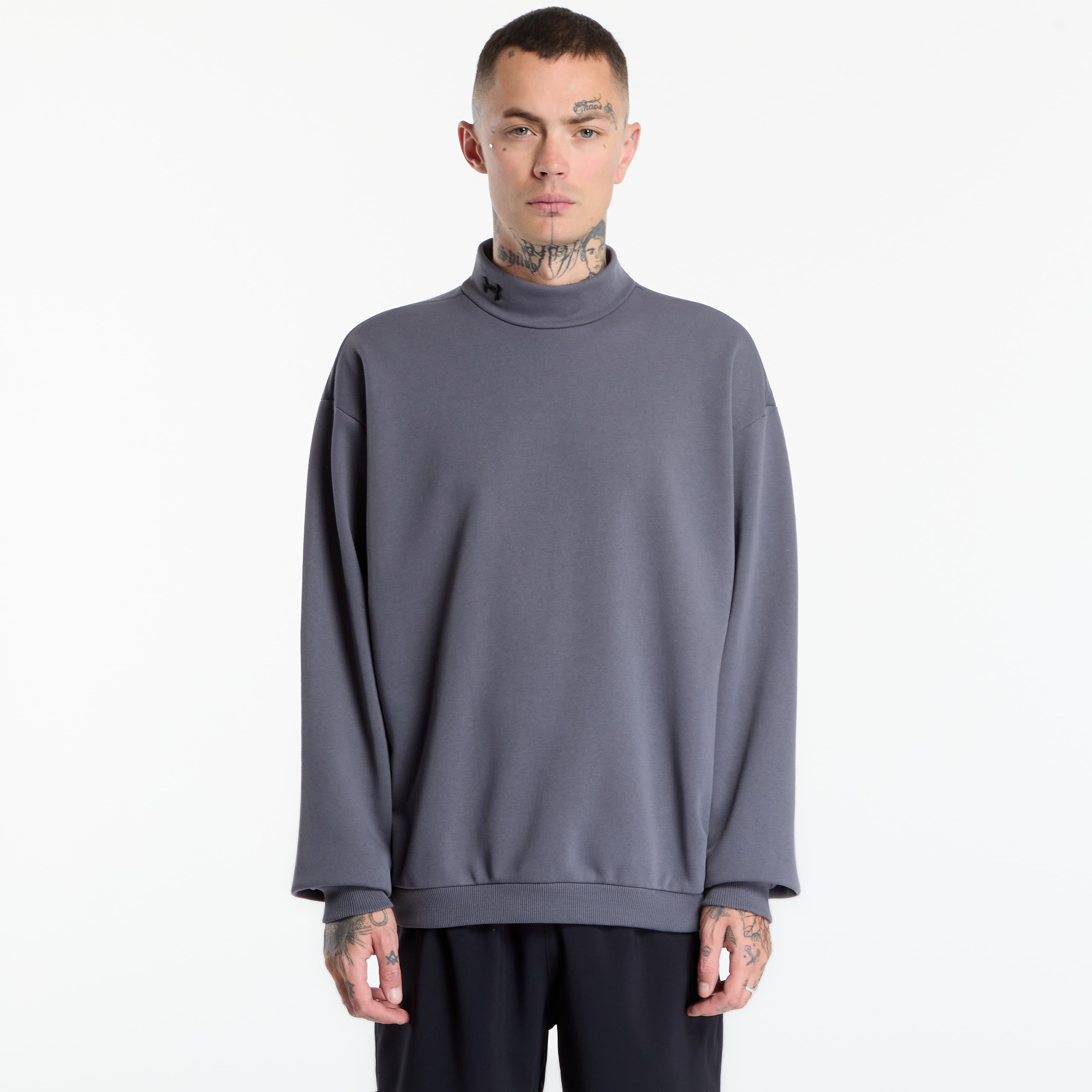 Sweatshirt Under Armour Icon Heavyweight Terry Crew Grey L