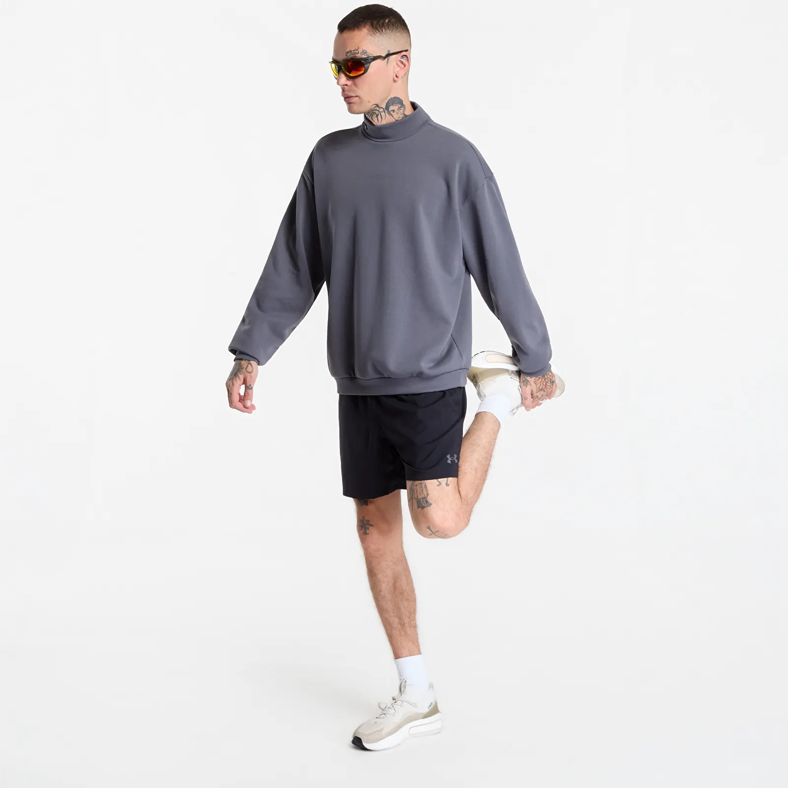 Hættetrøjer til mænd Under Armour Icon HW Terry Crew Castlerock