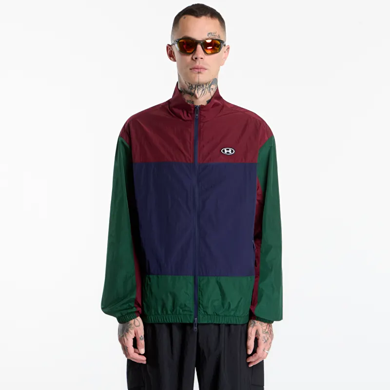 Under Armour Icon Woven Track FZ Green