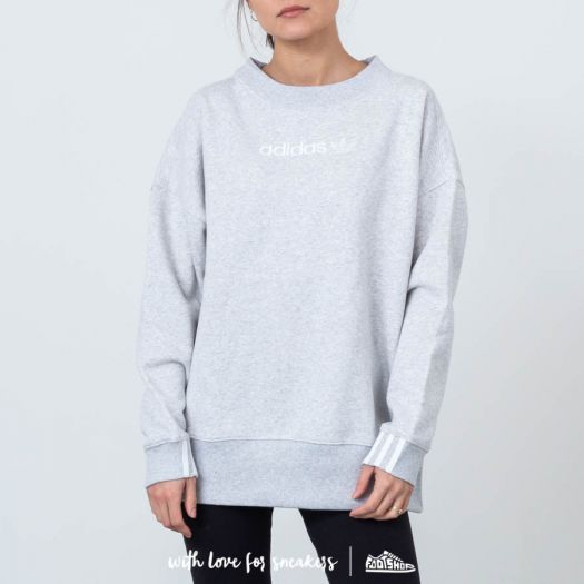 Hoodies and sweatshirts adidas Coeeze Crewneck Light Grey Footshop