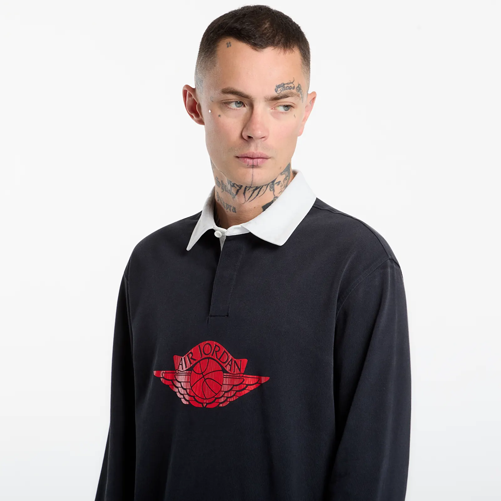 T-shirts Jordan Flight Essentials Men's Rugby Top Black