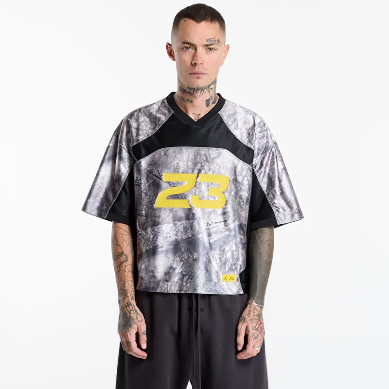 Jersey Jordan Brooklyn Men's Realtree Jersey White/ Black/ Bright Citron