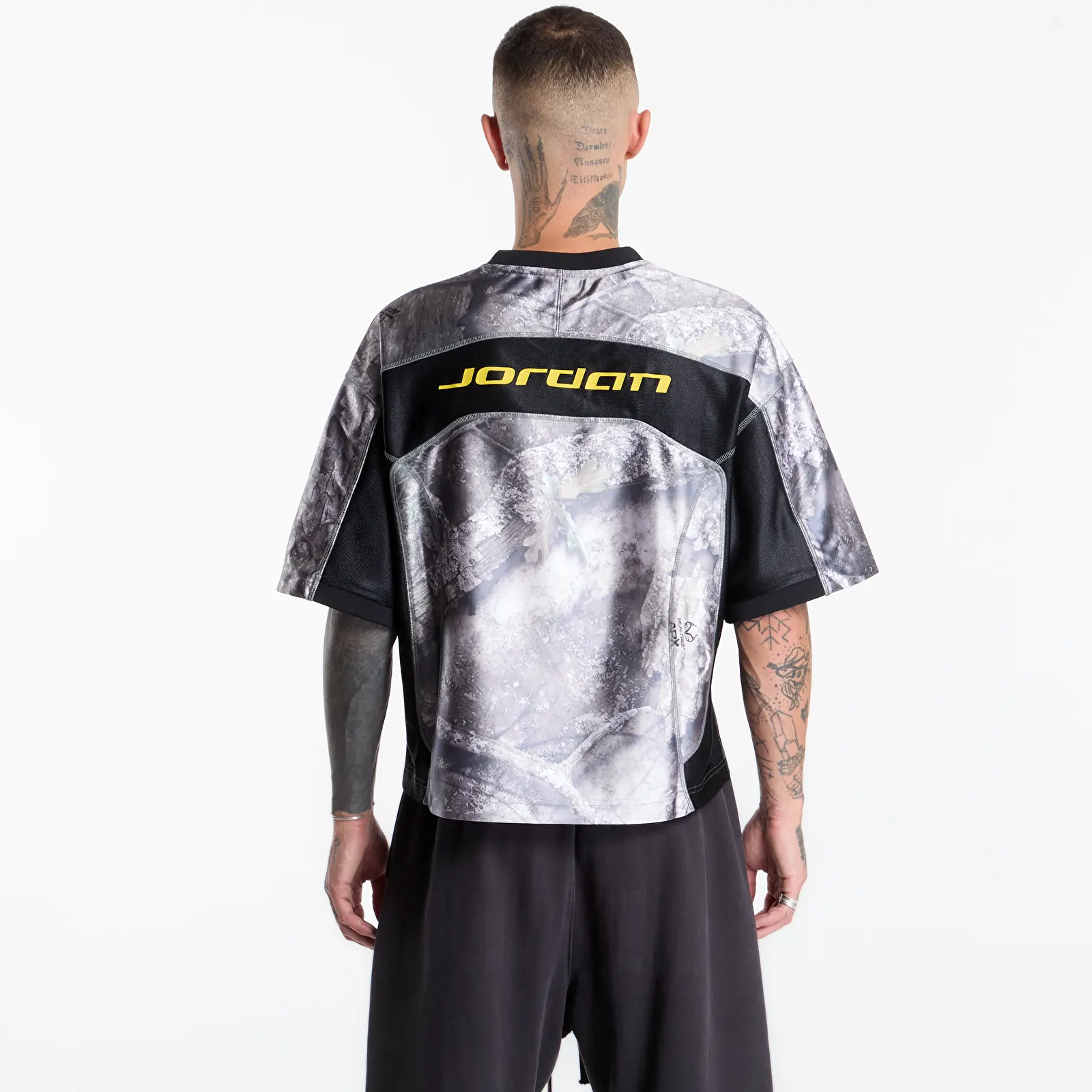 Maglie da uomo Jordan Brooklyn Men's Realtree Jersey White/ Black/ Bright Citron
