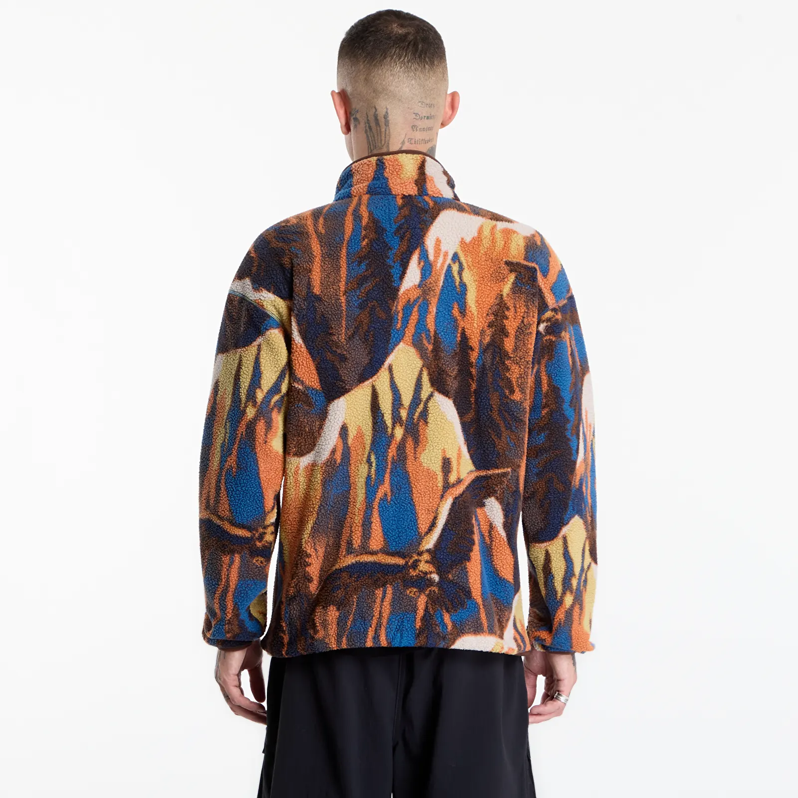 Hoodies och sweatshirts Columbia Helvetia™ II Printed Half Snap Fleece Teak Brown Soarin