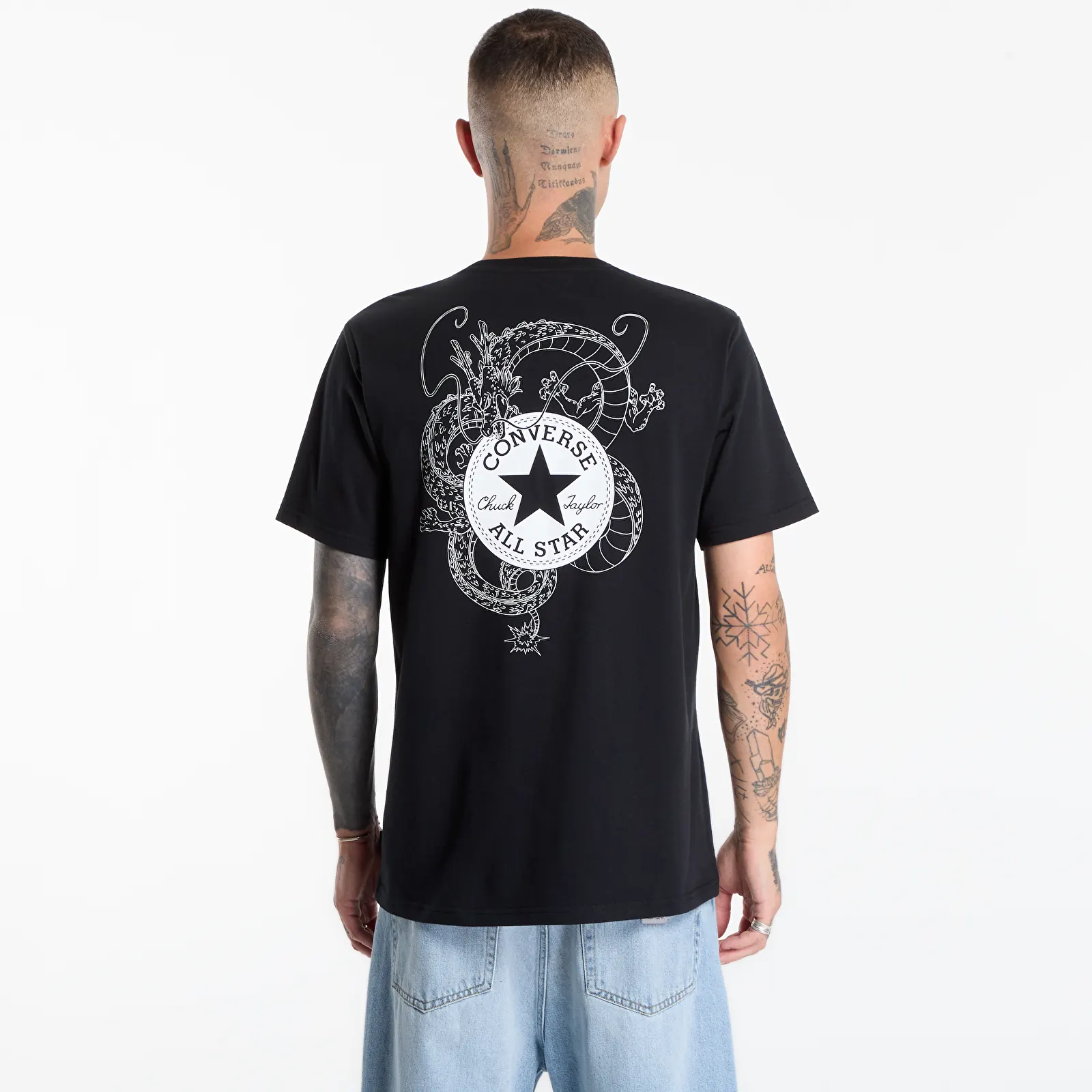 T-shirts Converse x Dragon Ball Z Shenron T-Shirt Black