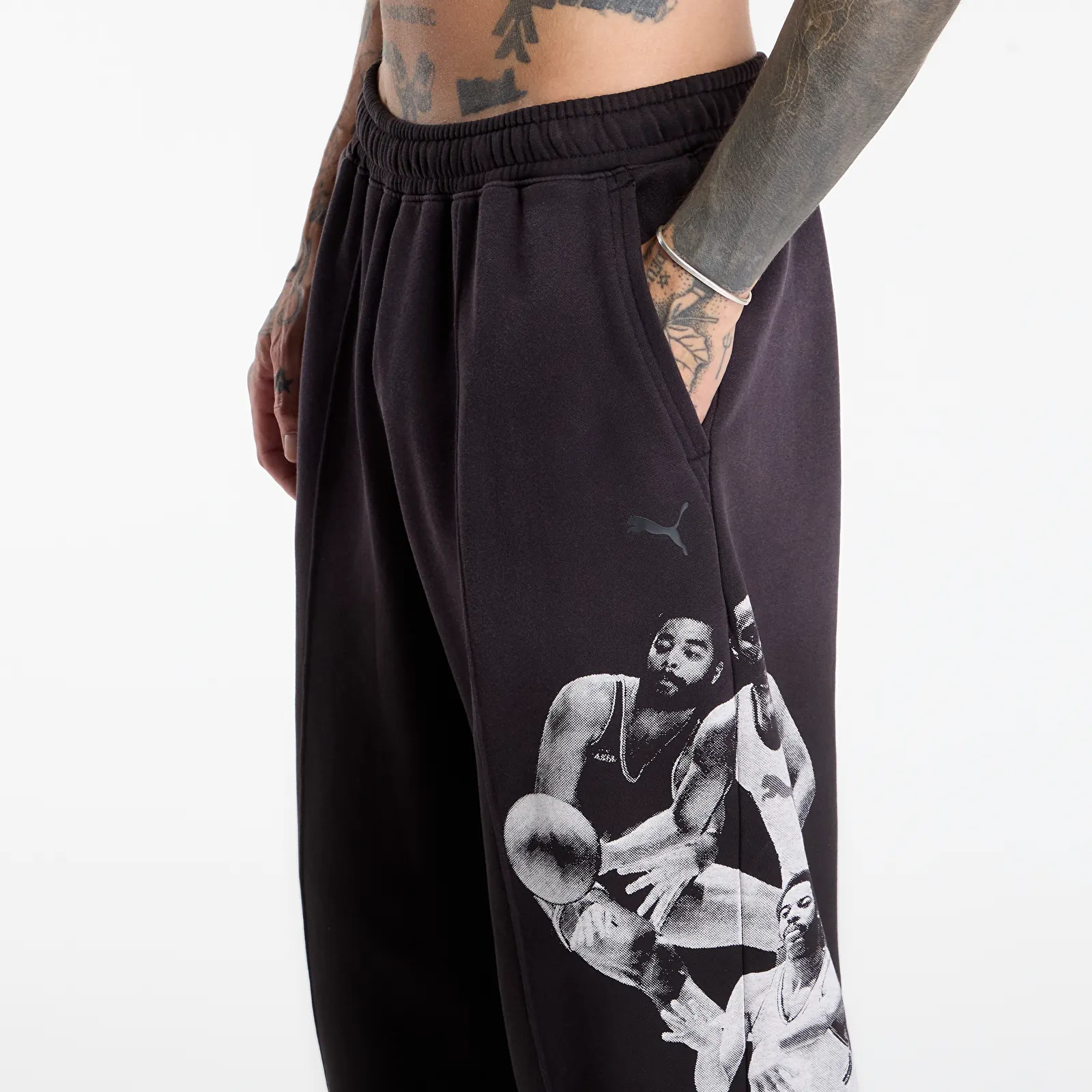 Joggingbukser Puma Memory Lane Sweatpants Fl Puma Black