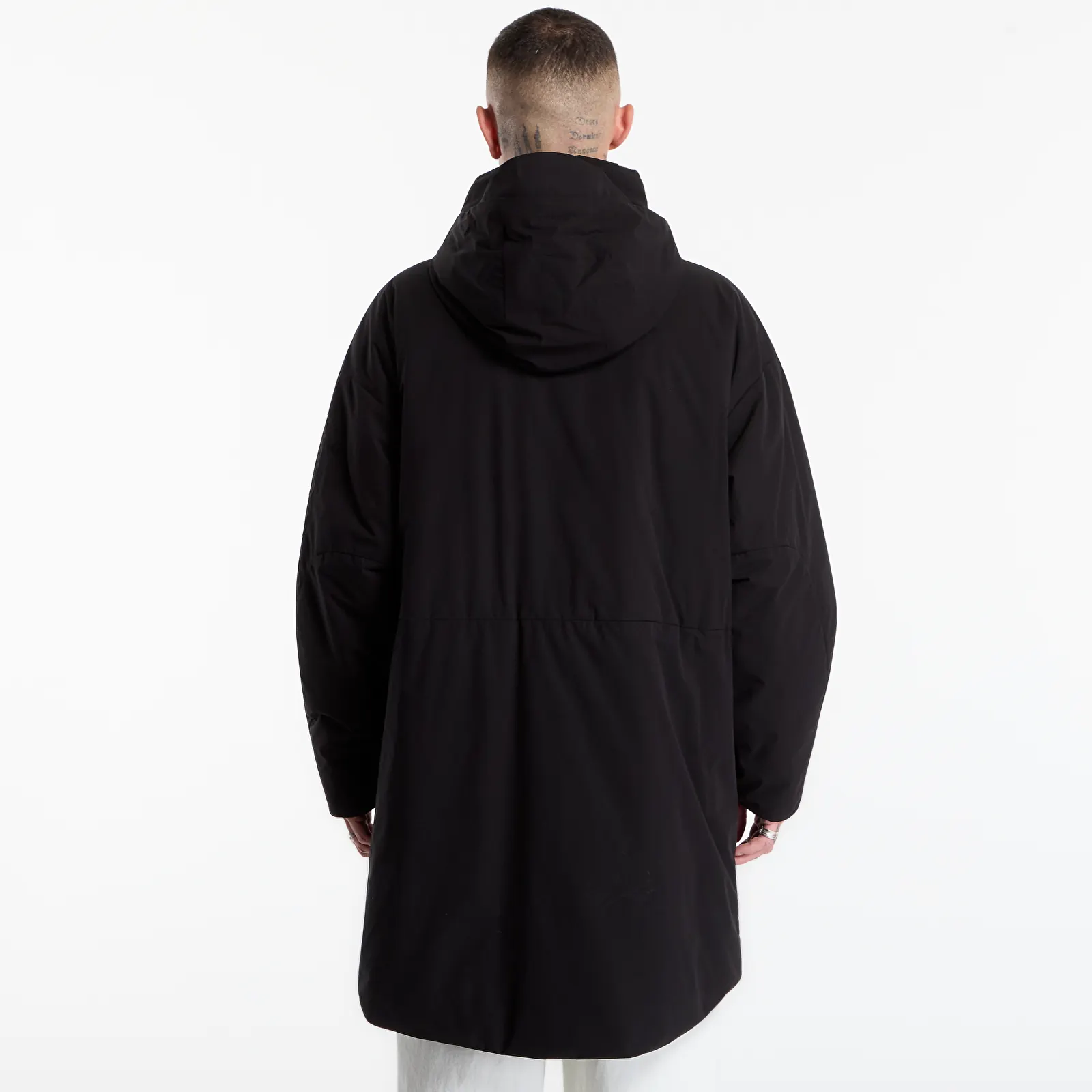 Puffer jakne C.P. Company Long Jacket Black