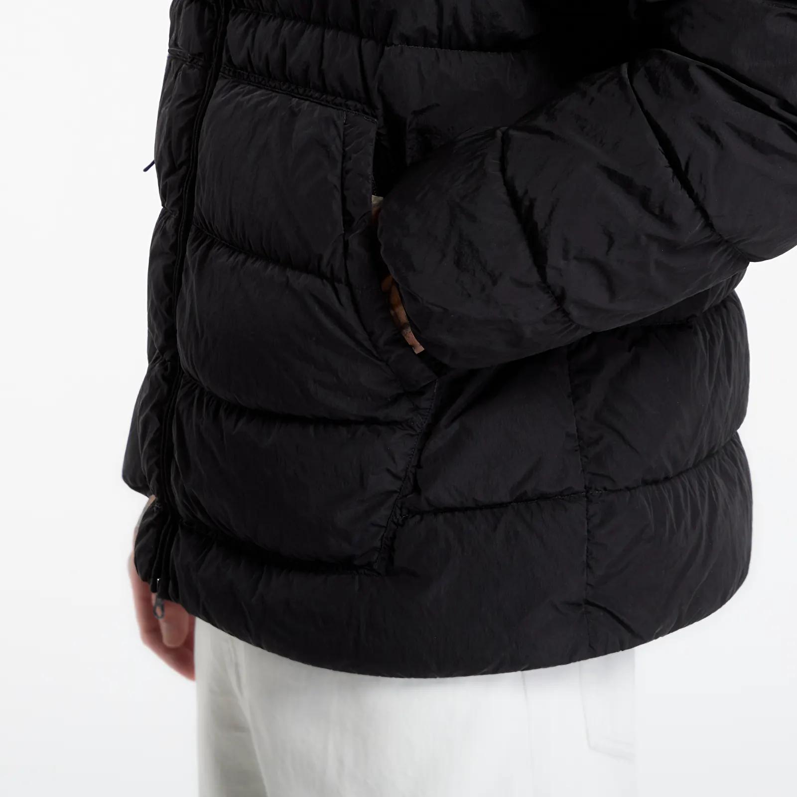 Puffer jackets C.P. Company Chrome-R Goggle Down Jacket Black