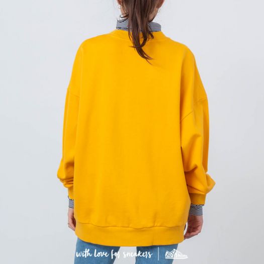Lazy oaf yellow sweatshirt shop