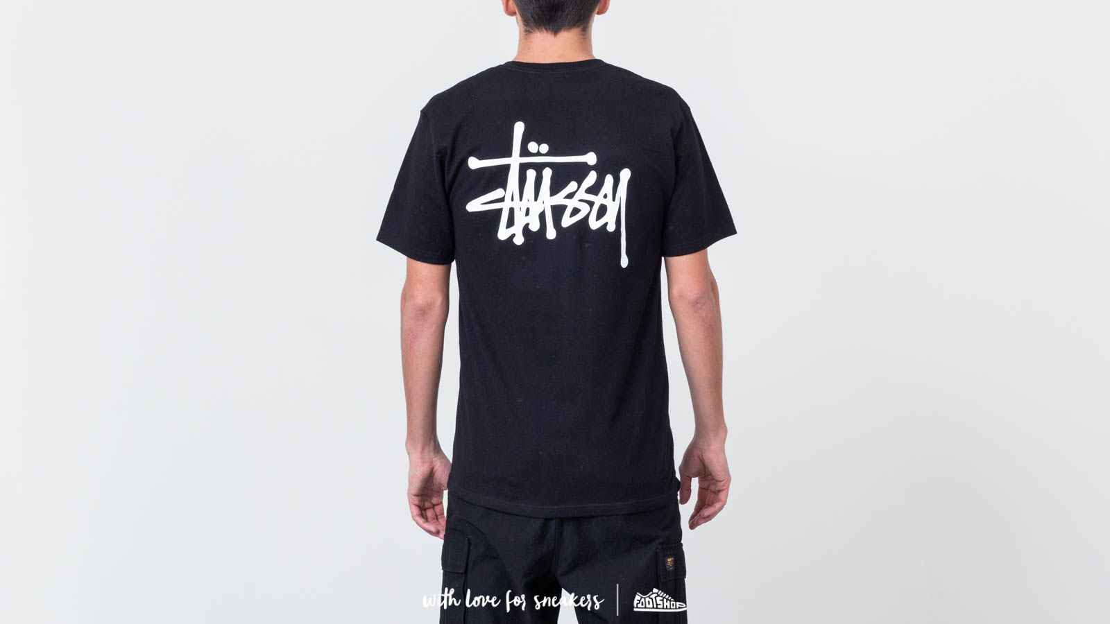 T-Shirts und Hemden Stüssy Basic Tee Black