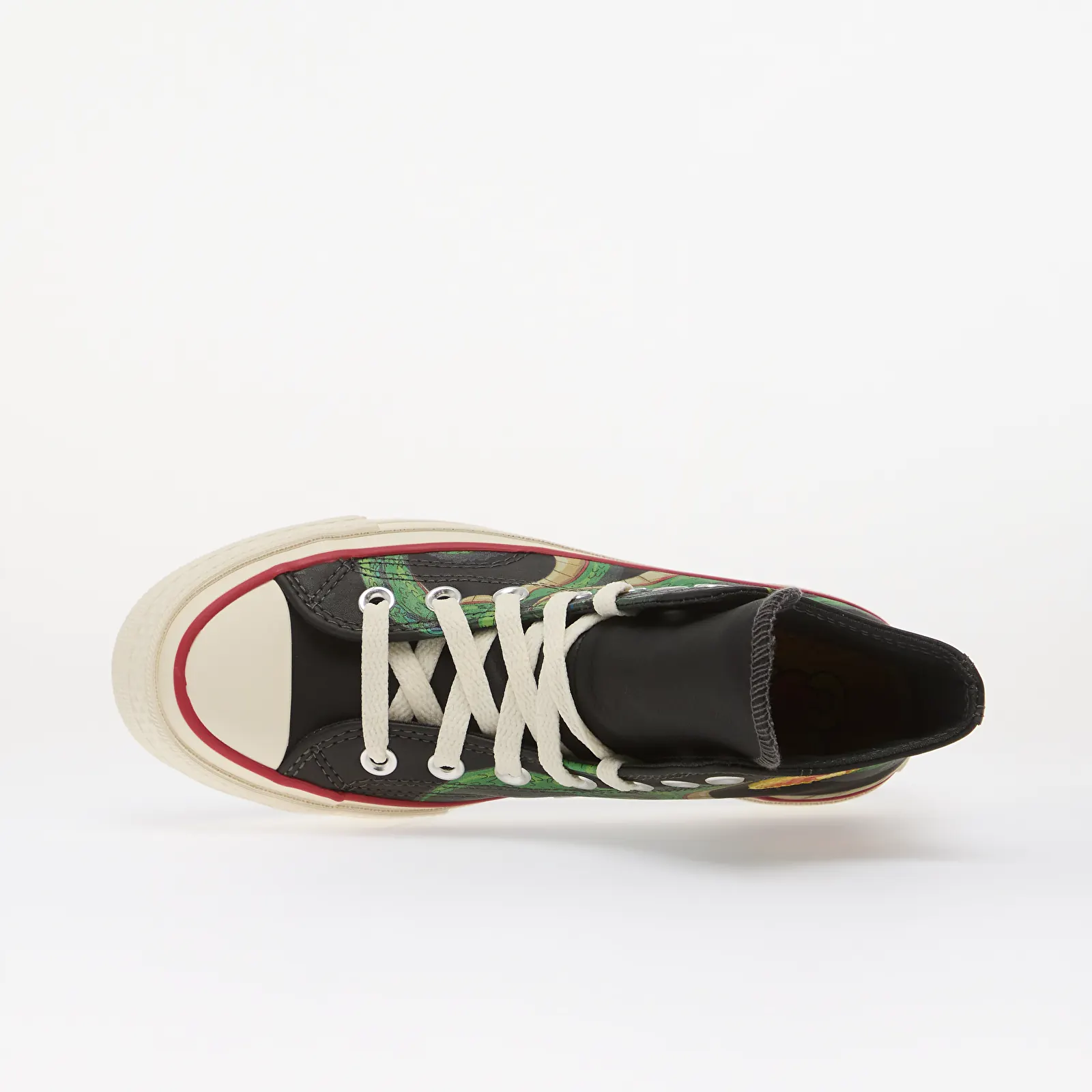 Herresko Converse x Dragon Ball Z Shenron Chuck 70 Hi Black/Cyber Yellow