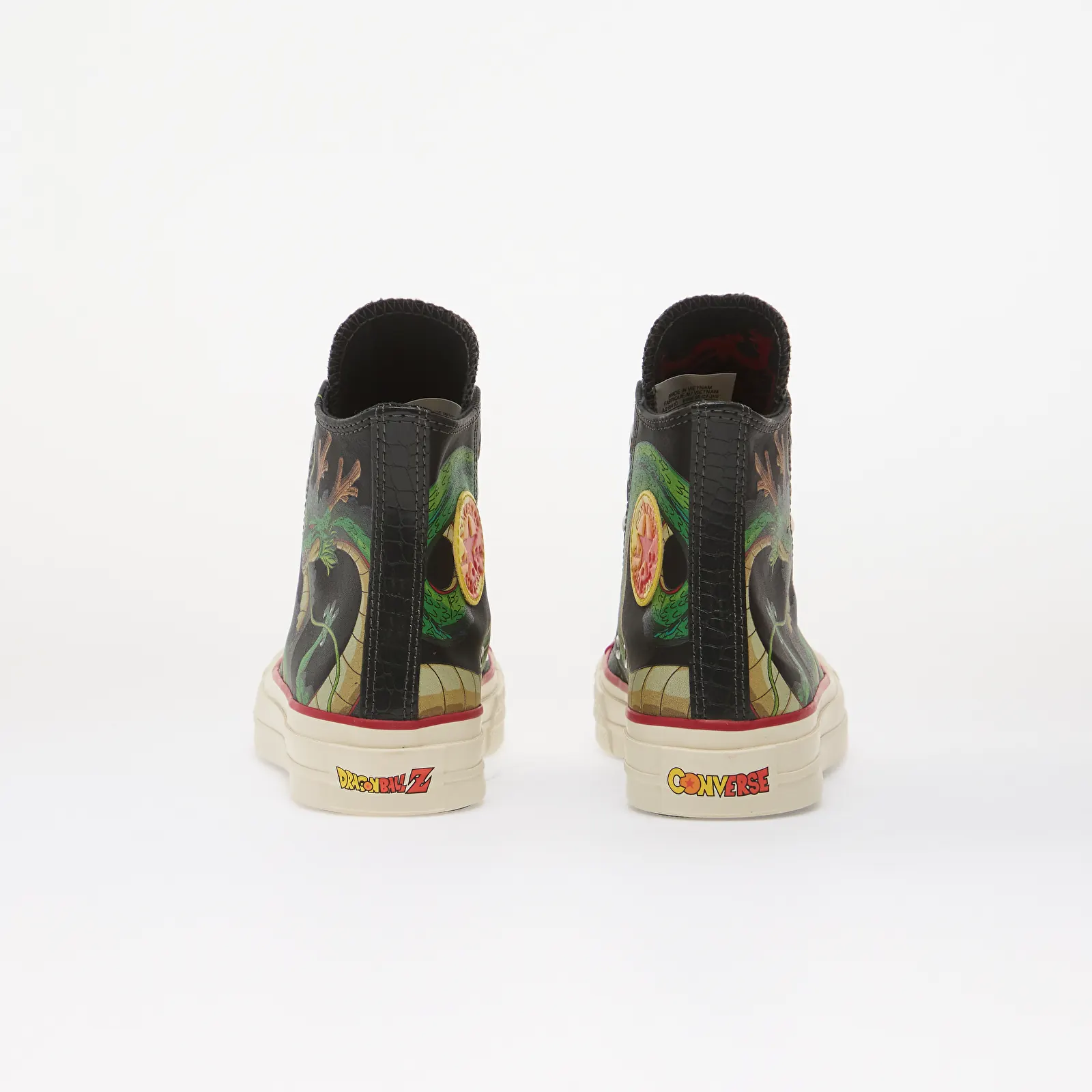 Herresko Converse x Dragon Ball Z Shenron Chuck 70 Hi Black/Cyber Yellow