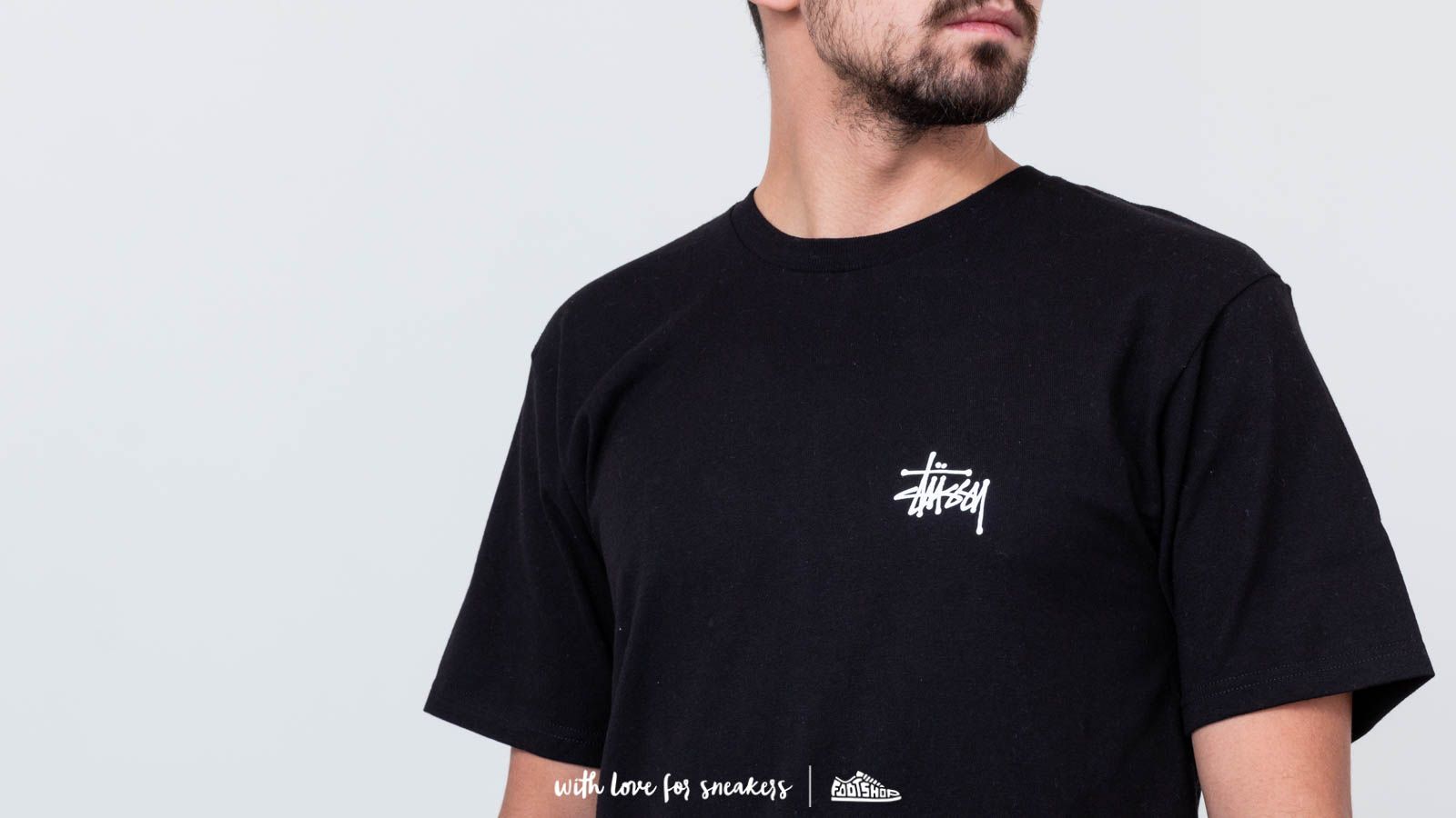 T-Shirts und Hemden Stüssy Basic Tee Black