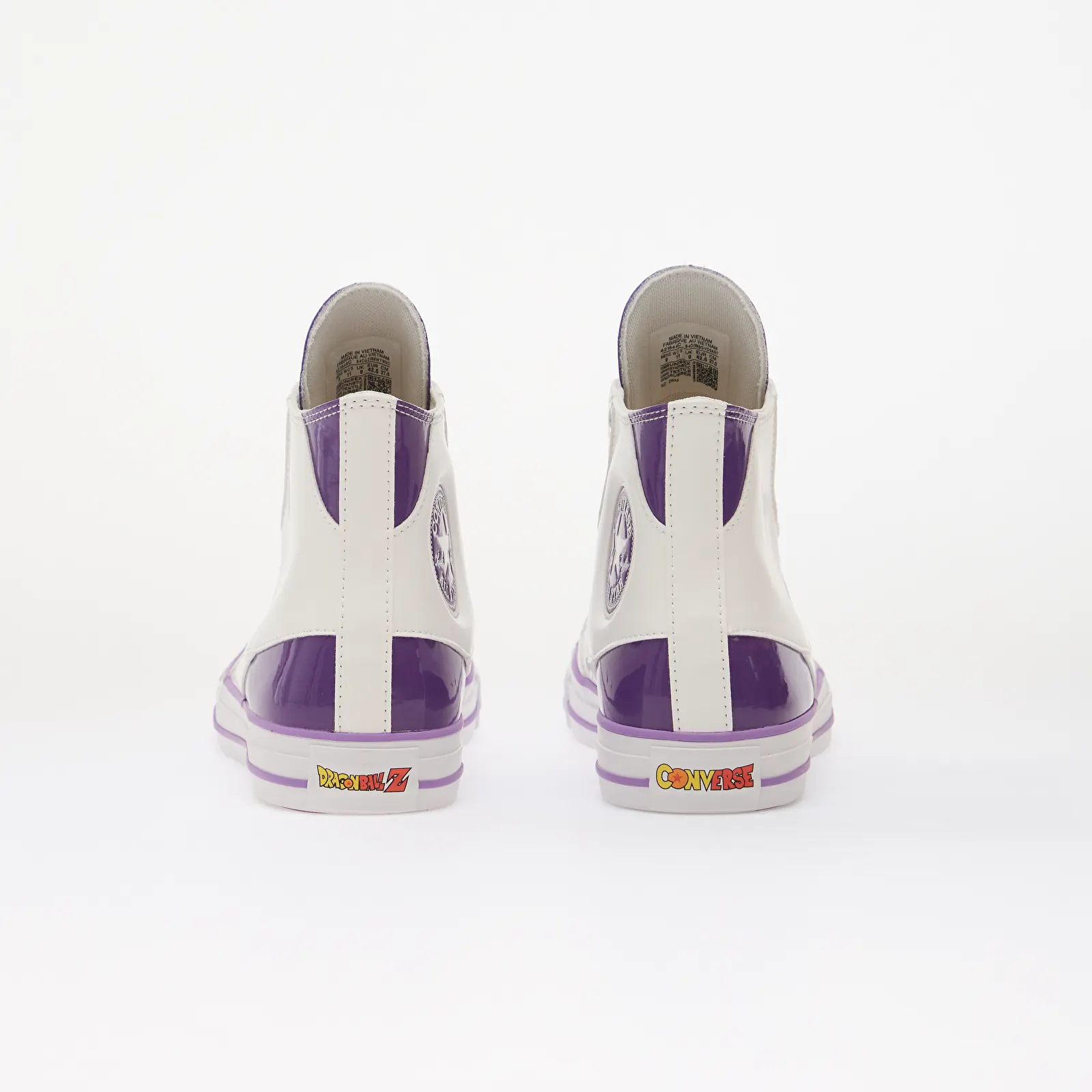 Men's shoes Converse x Dragon Ball Z Frieza Chuck Taylor All Star Hi Lucent White/Tillandsia Purple