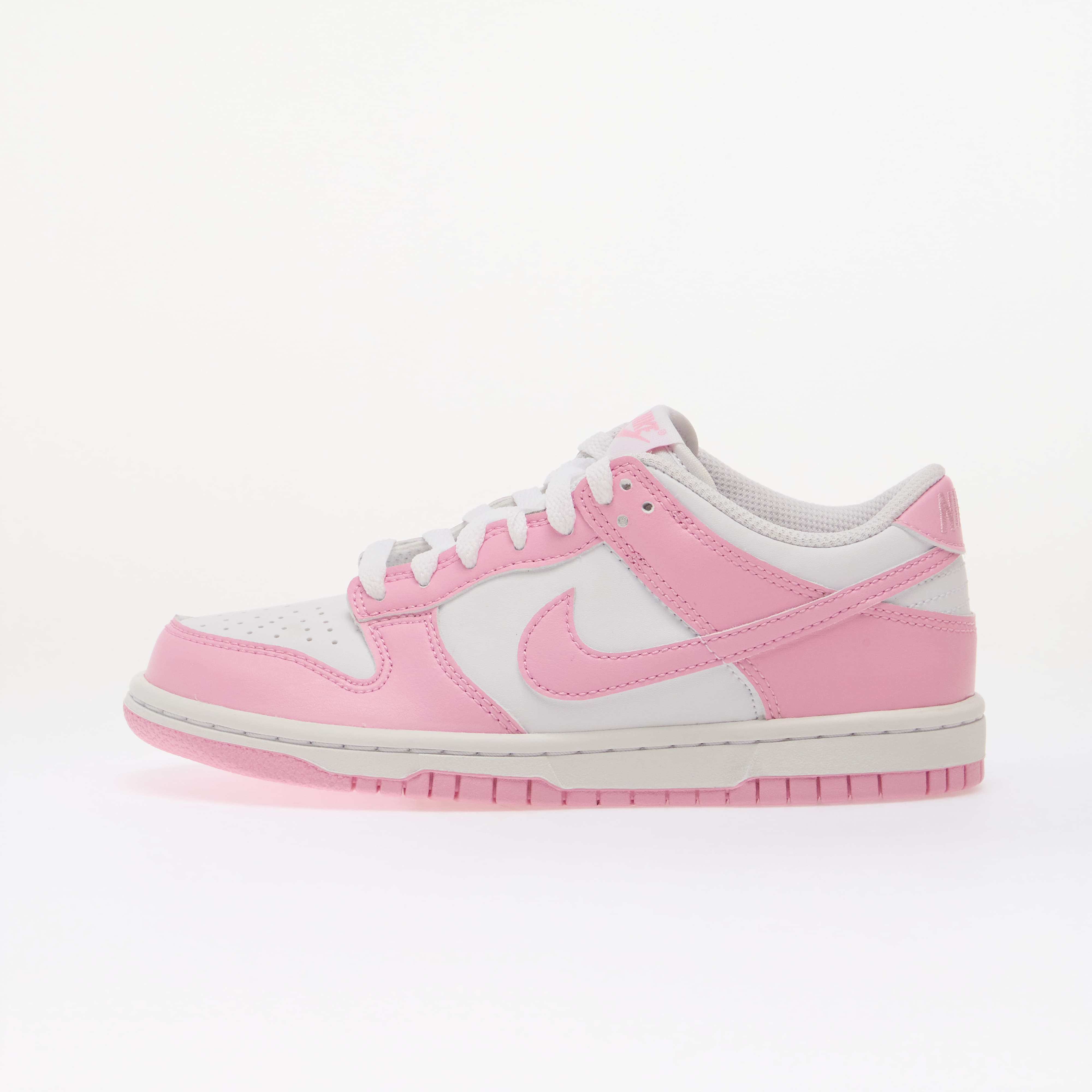 Shoes Nike Dunk Low Kids White/ Pink Rise/ White 5Y