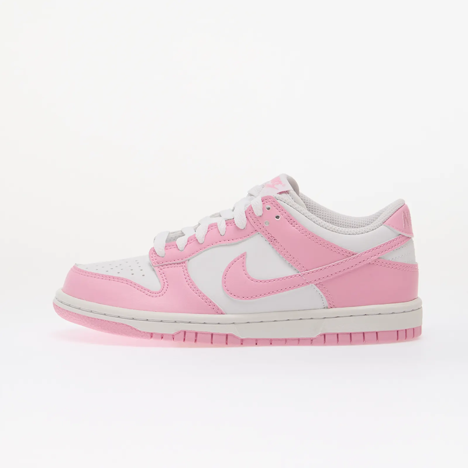 Chaussures et baskets homme Nike Dunk Low Kids White/ Pink Rise/ White