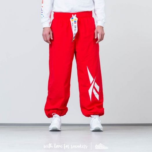 Red 2025 reebok joggers