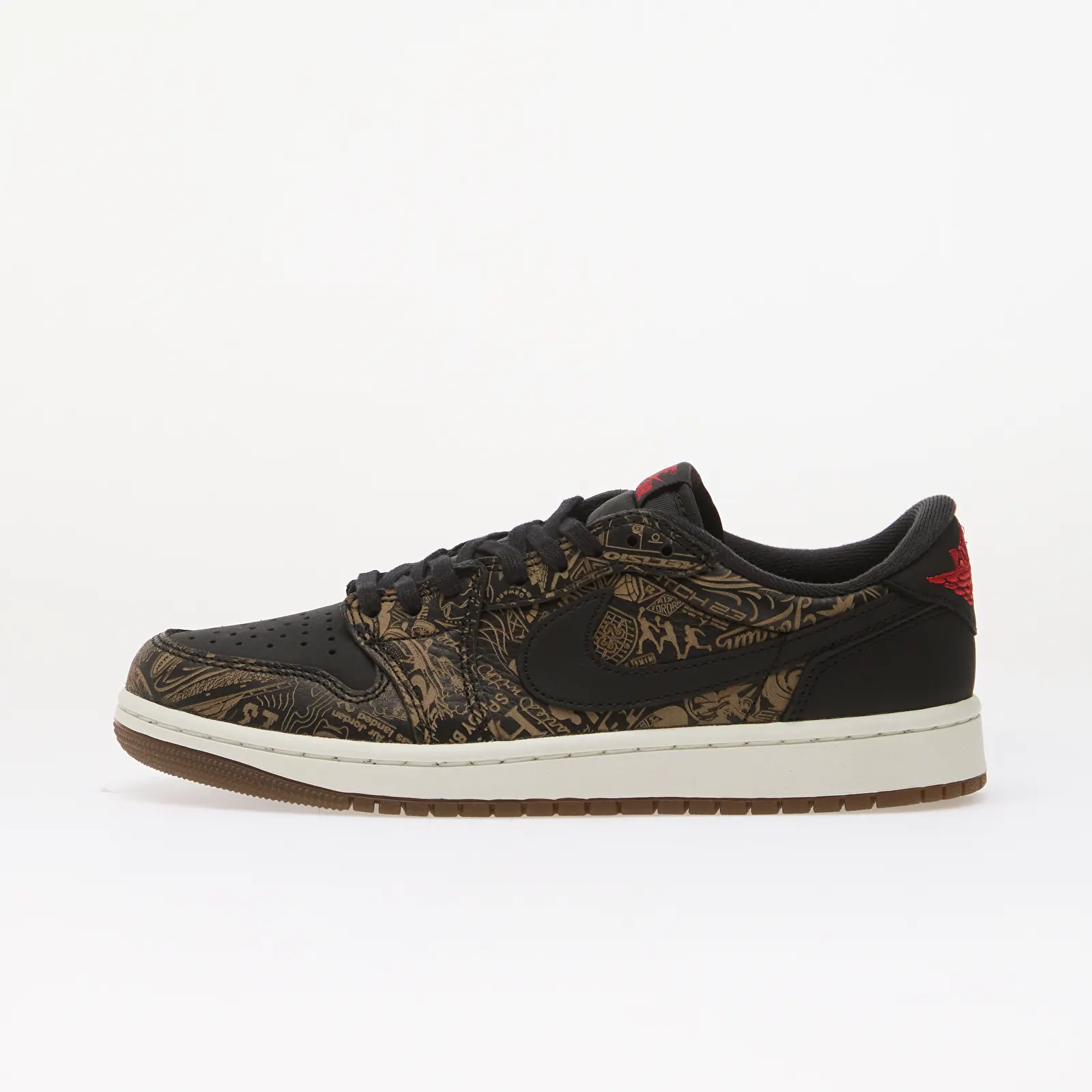Men's shoes Air Jordan 1 Low OG "Laser" Black/ Varsity Red/ Summit White