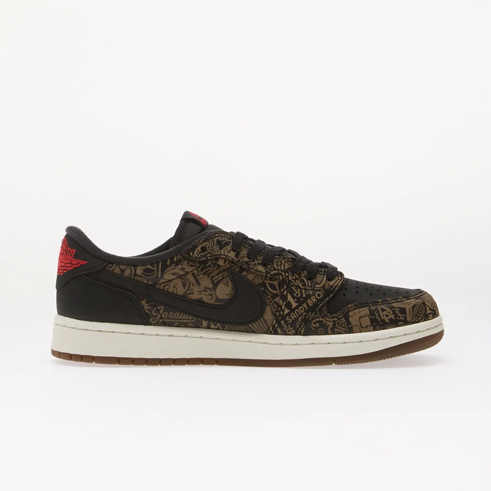 Men's shoes Air Jordan 1 Low OG "Laser" Black/ Varsity Red/ Summit White