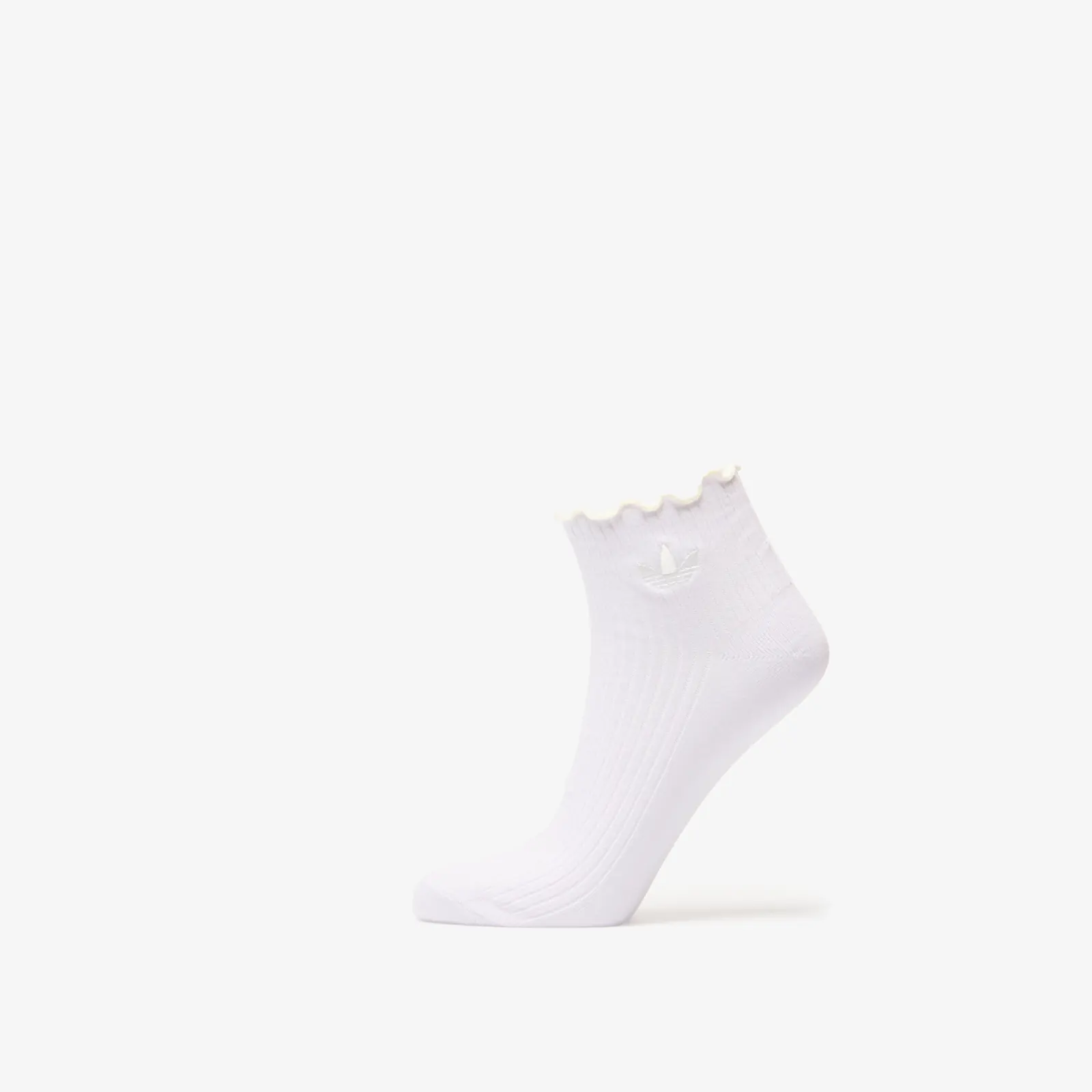 Men's socks adidas Ruffle Quarter Socks Frozen Purple/ Off White/ Orchid Fusion