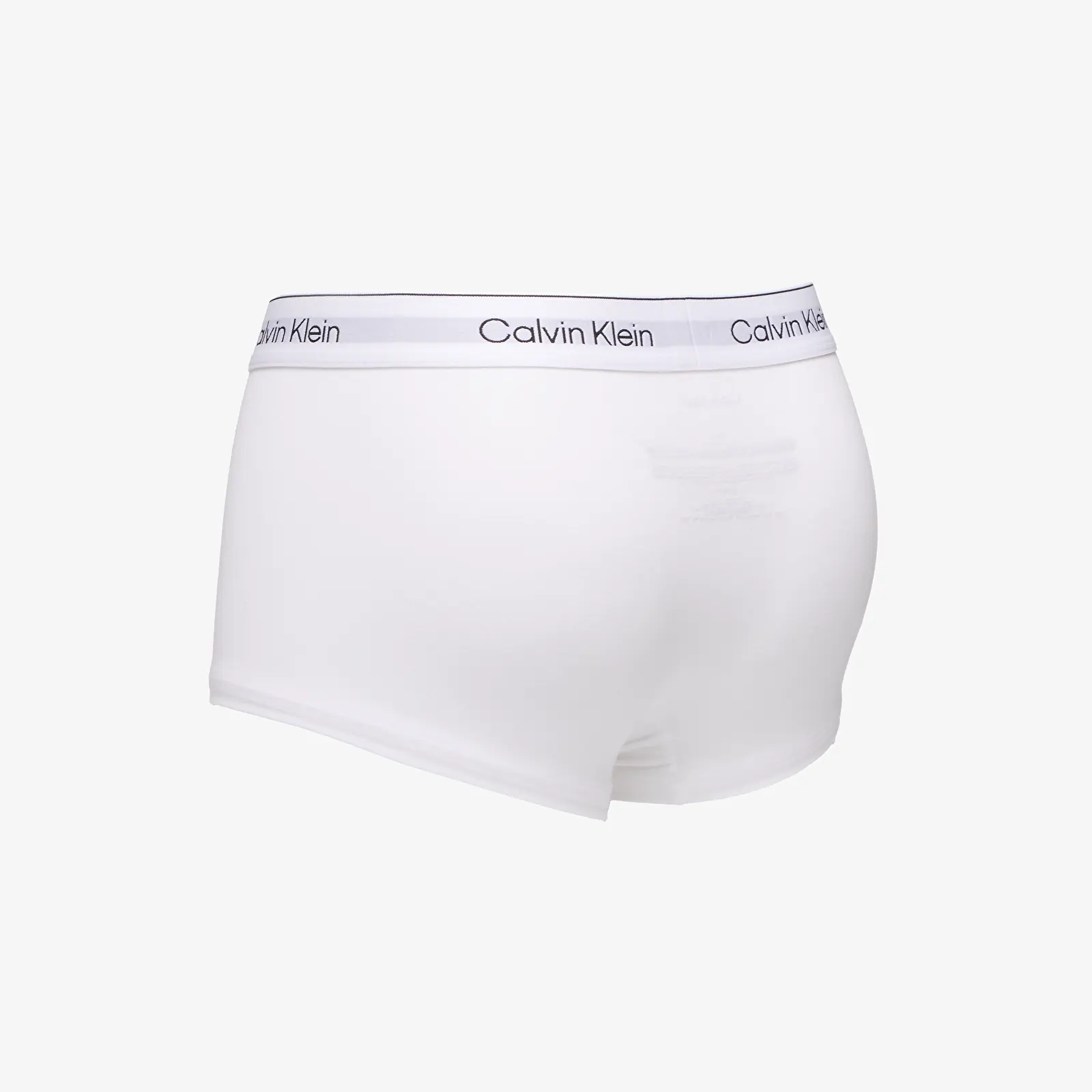 Boxershorts för män Calvin Klein Low Rise Trunk 3Pk White/ Collegiate Logo Back/ Turbule