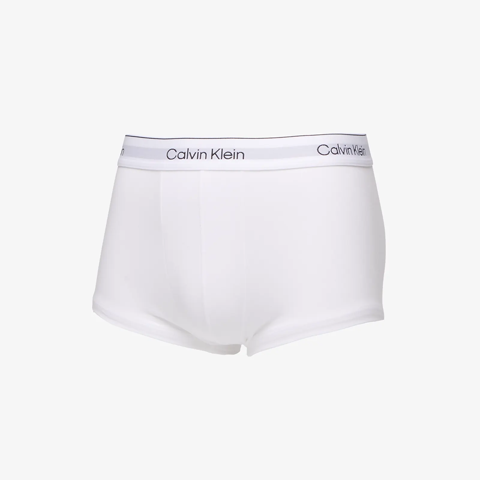 Boxershorts för män Calvin Klein Low Rise Trunk 3Pk White/ Collegiate Logo Back/ Turbule
