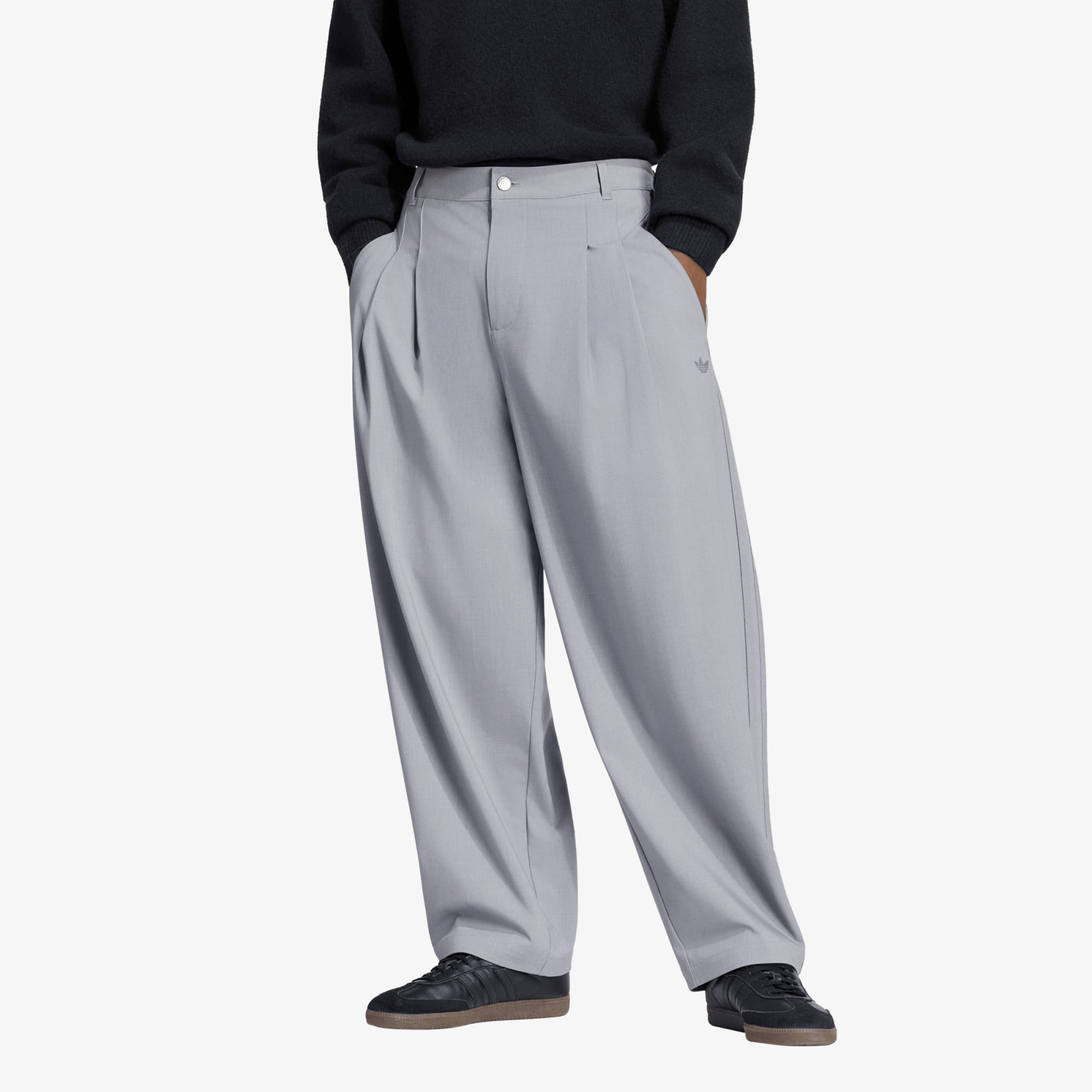 Pants adidas Track Pants M Grey Three S