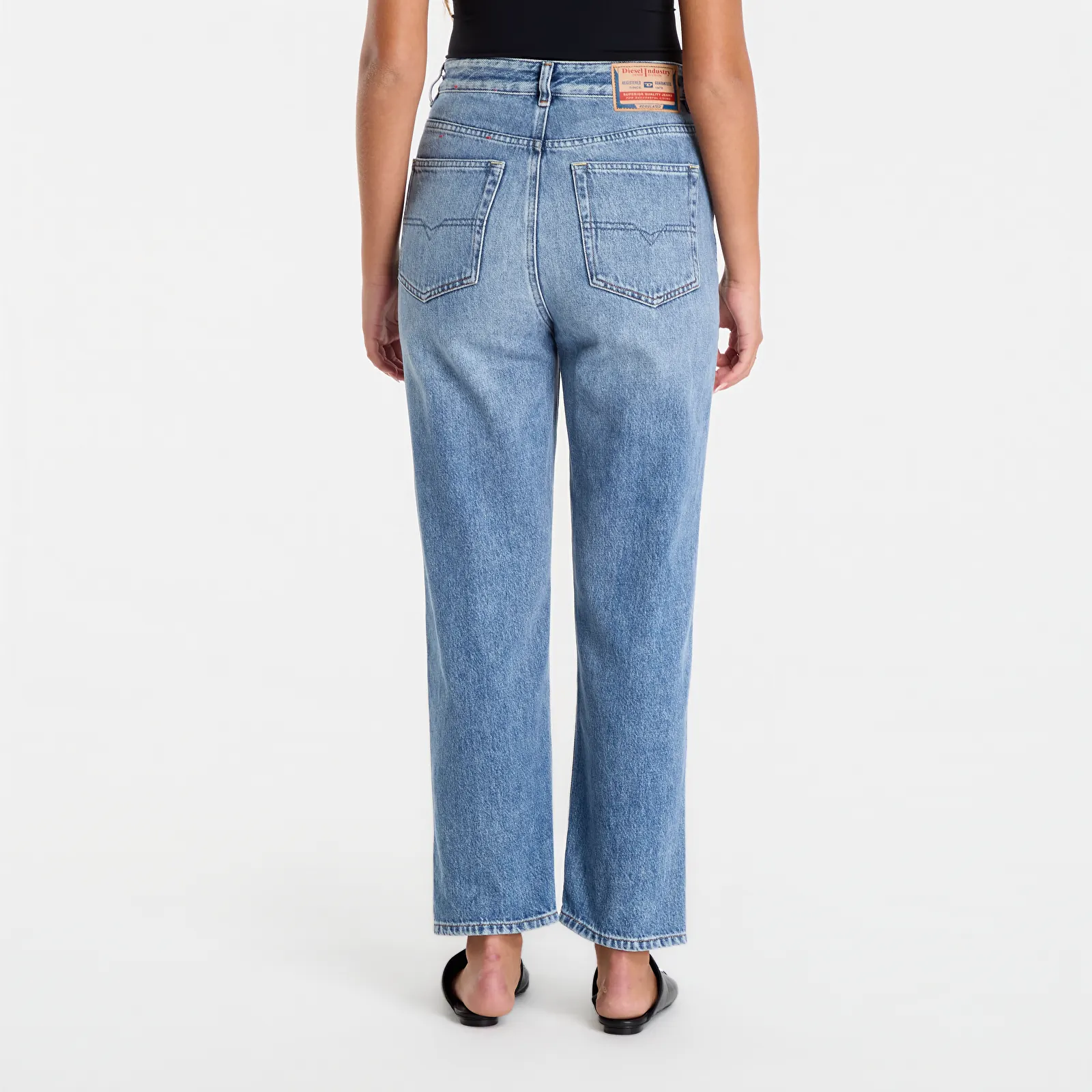 Jeans til kvinder Diesel 1981 D-Went Trousers Blue
