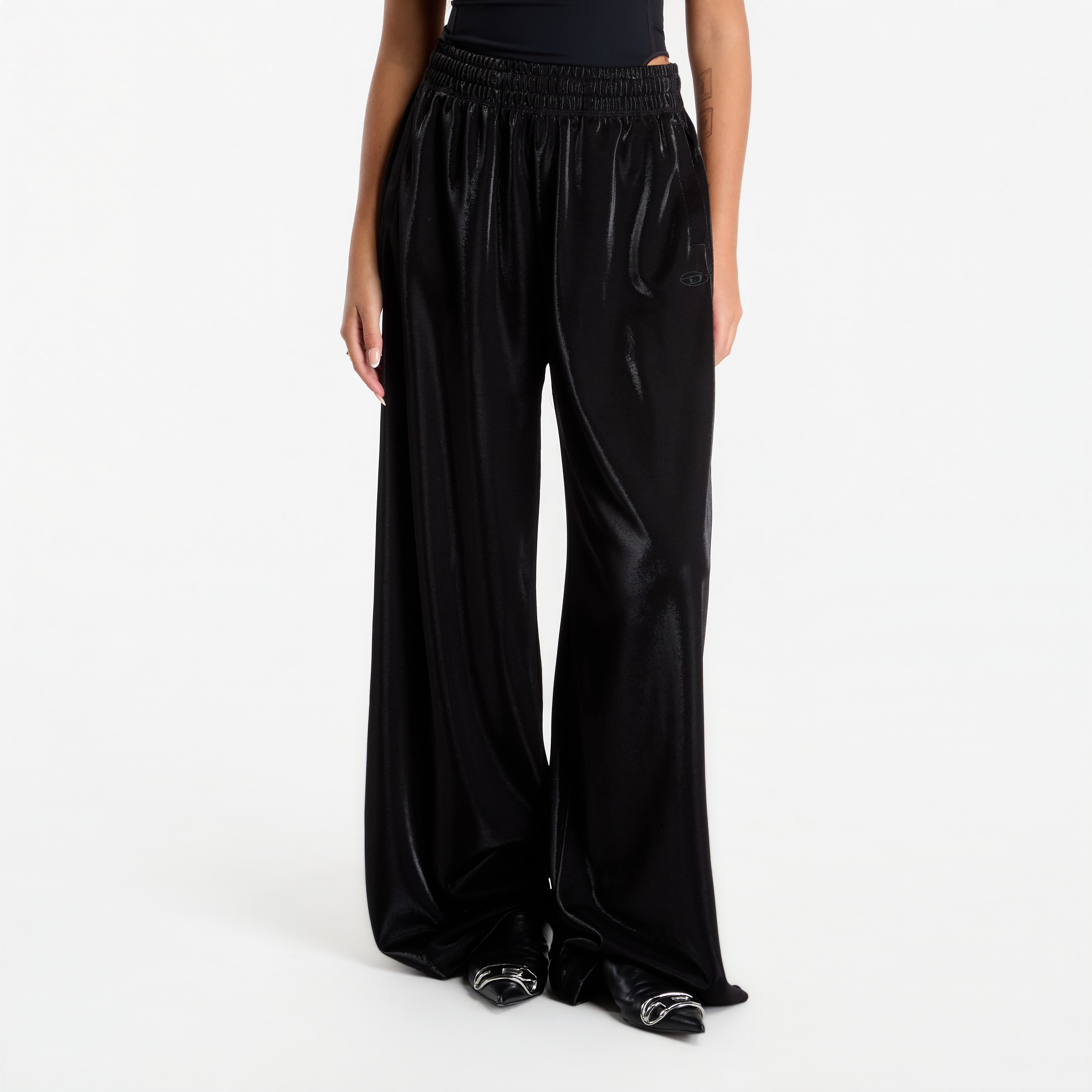Pants Diesel P-Rosy Trousers Black M